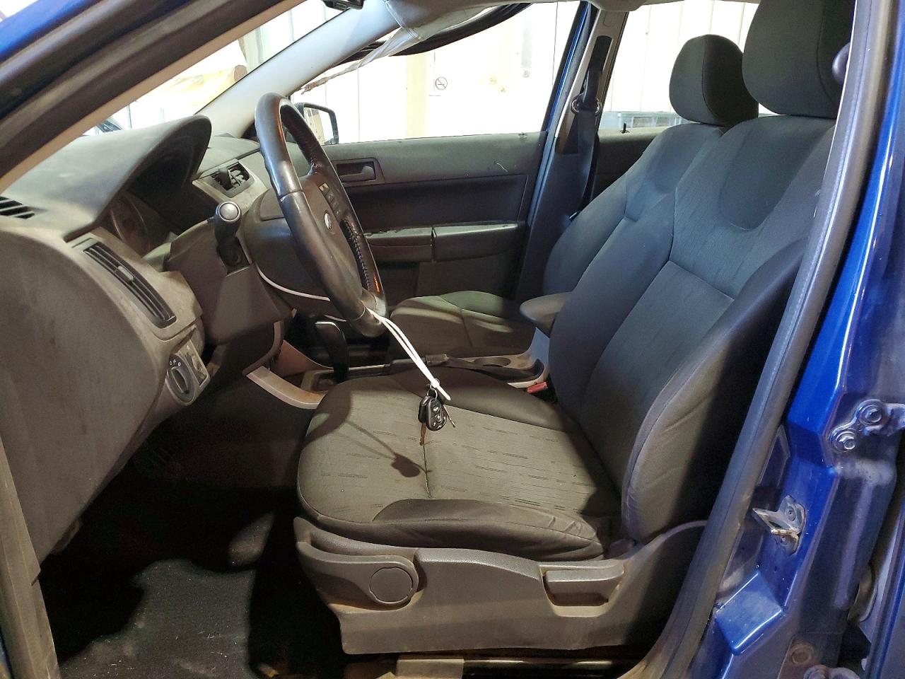 2009 Ford Focus Se Синий vin: 1FAHP35N49W123787