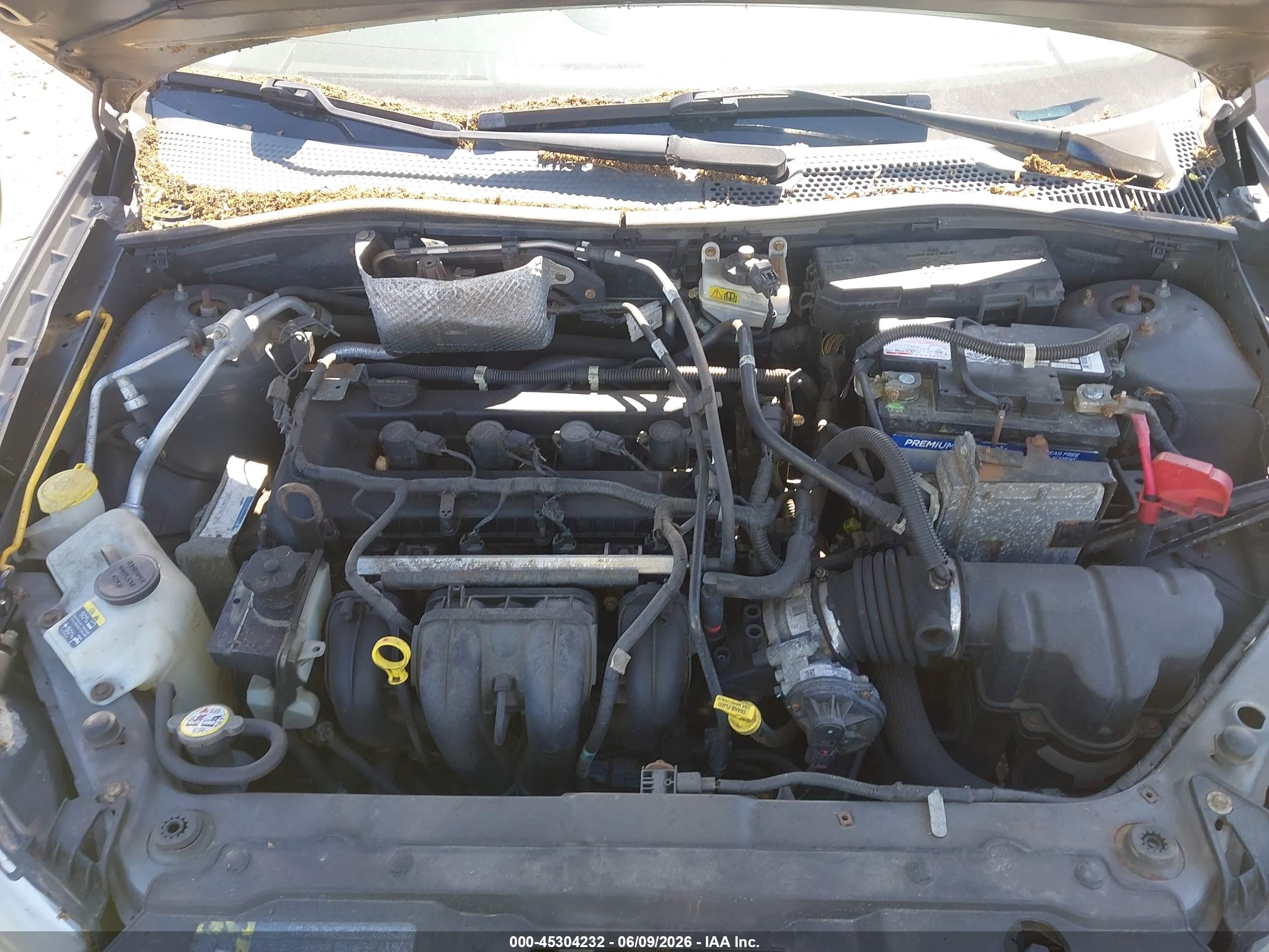 2009 Ford Focus Se Gray vin: 1FAHP35N49W137964