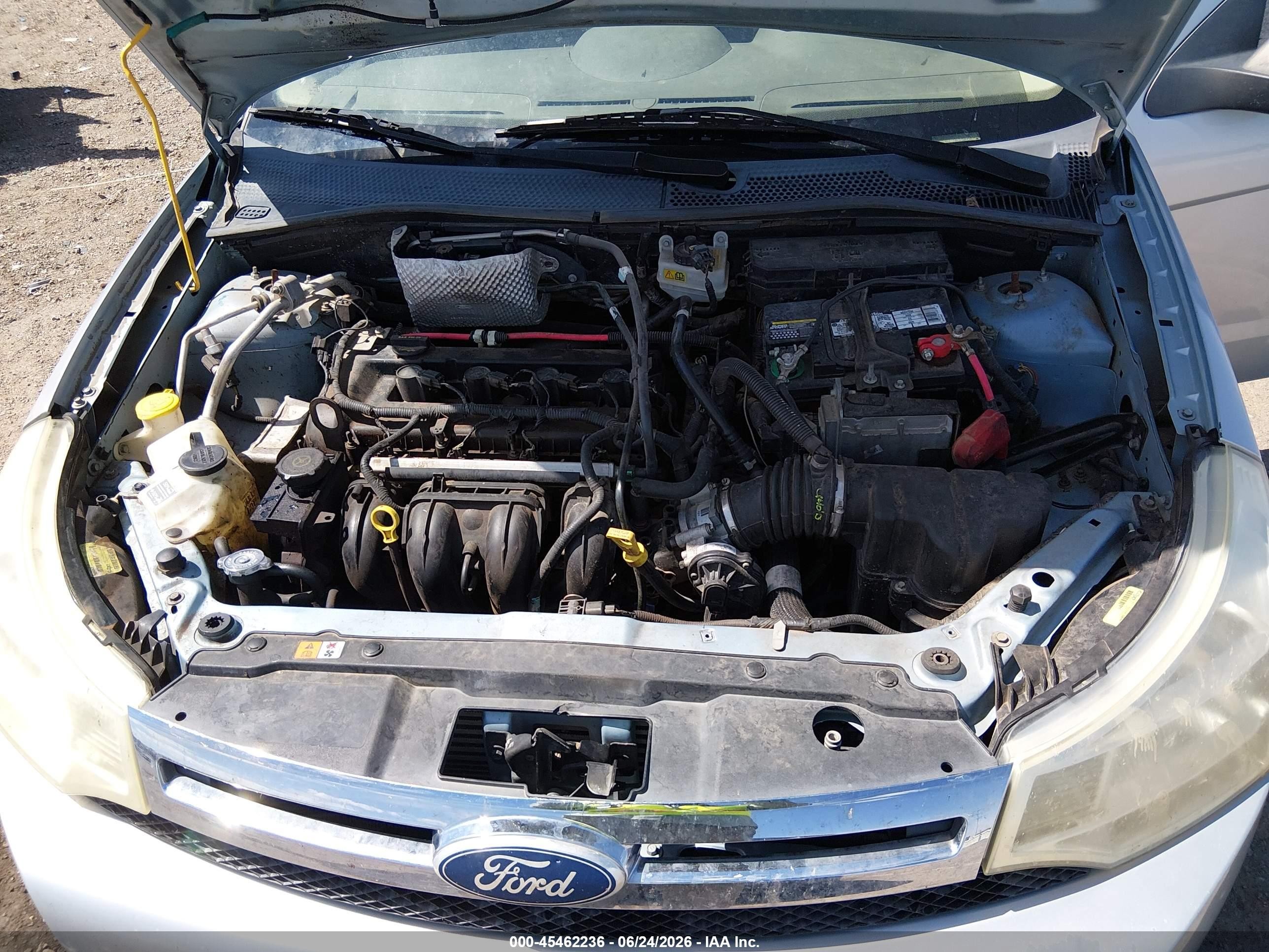2009 Ford Focus Se Blue vin: 1FAHP35N49W149063