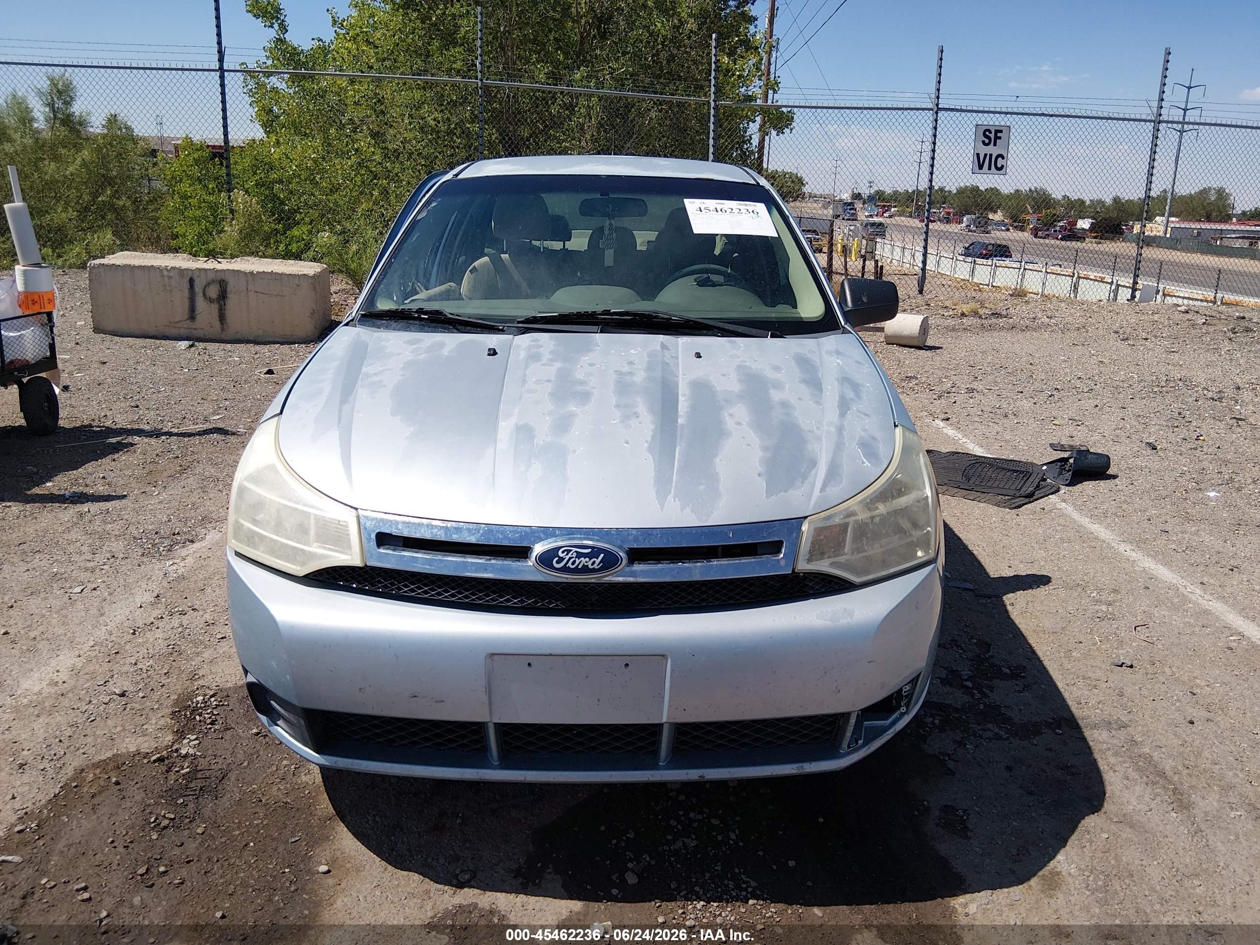 2009 Ford Focus Se Blue vin: 1FAHP35N49W149063