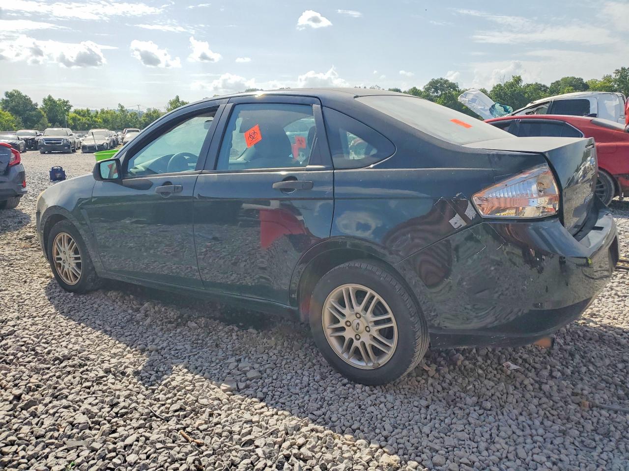 2009 Ford Focus Se Black vin: 1FAHP35N49W168941