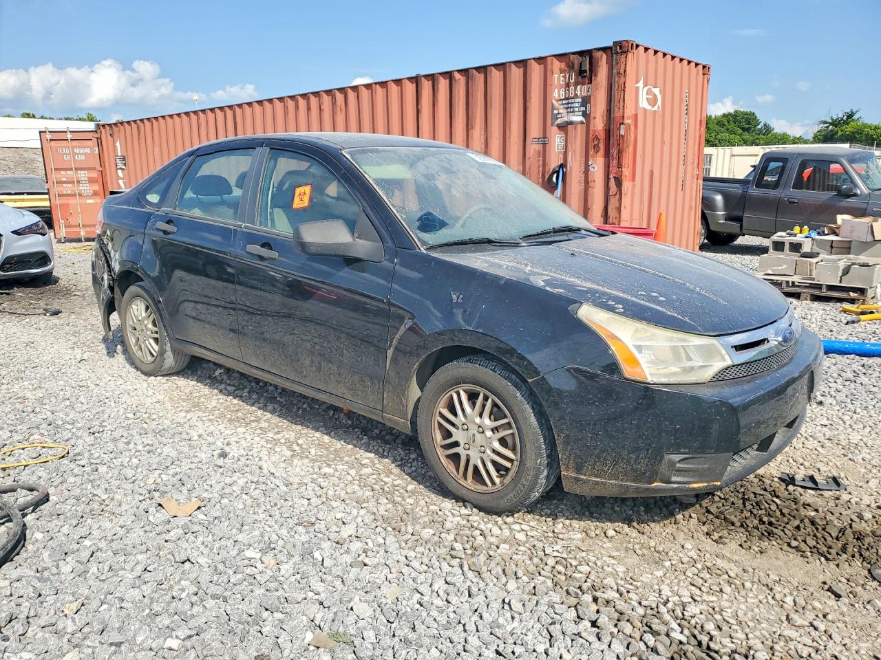 2009 Ford Focus Se Black vin: 1FAHP35N49W168941