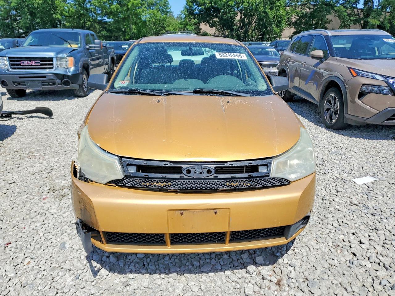 2009 Ford Focus Se Gold vin: 1FAHP35N49W229382