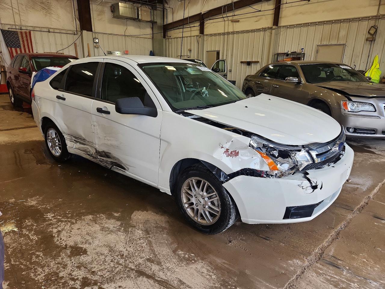 2009 Ford Focus Se Белый vin: 1FAHP35N49W230550