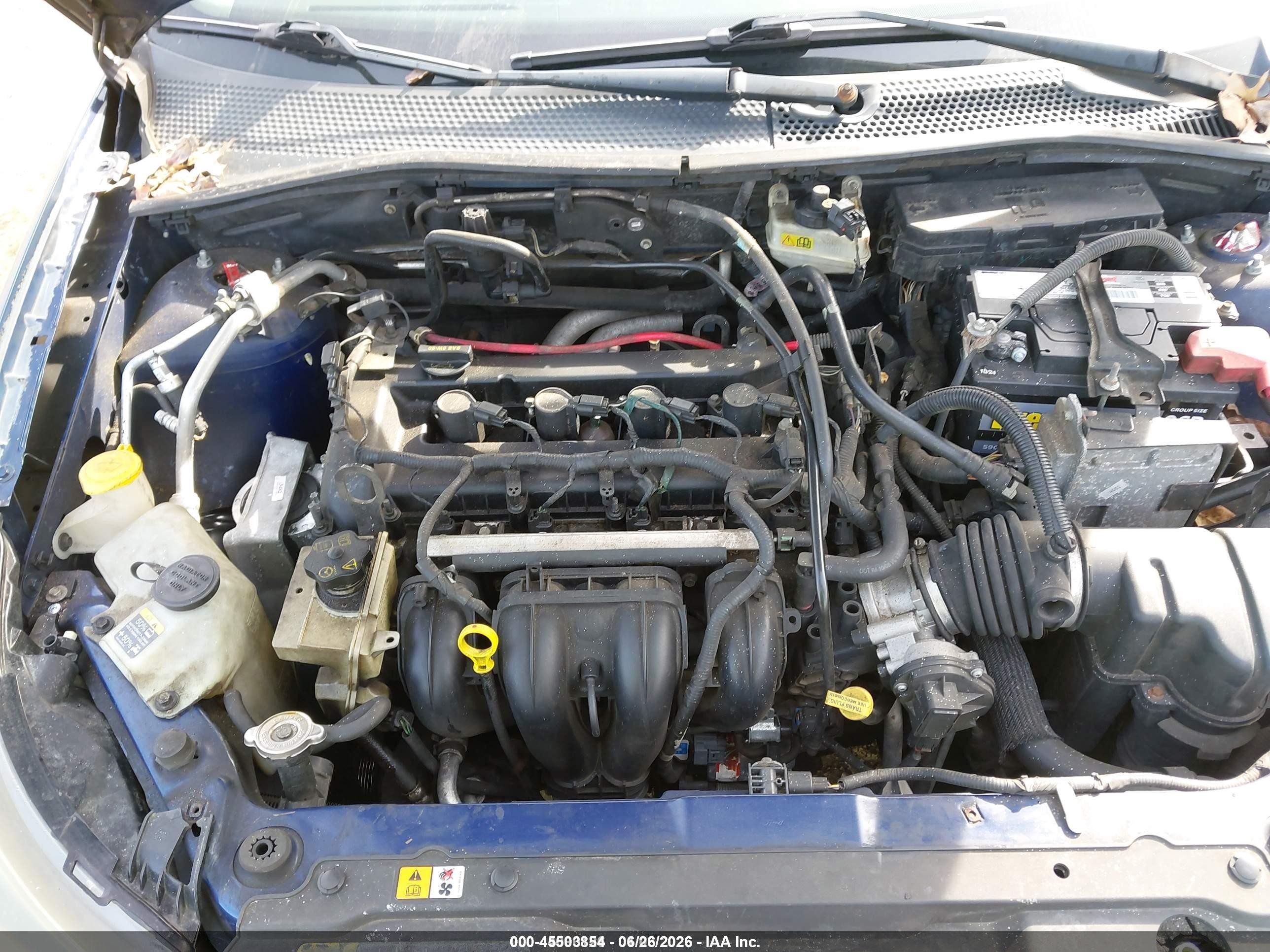 2009 Ford Focus Se Синий vin: 1FAHP35N49W235831