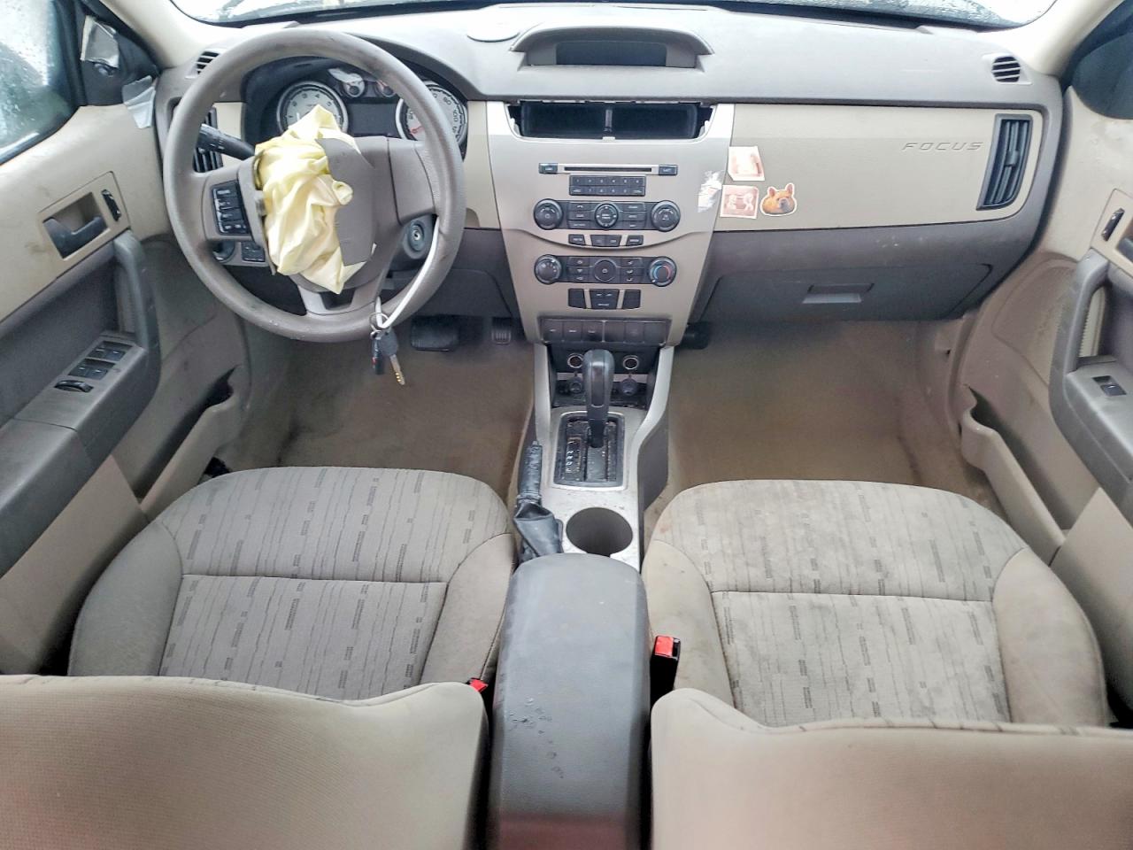 2008 Ford Focus Se Blue vin: 1FAHP35N58W141925