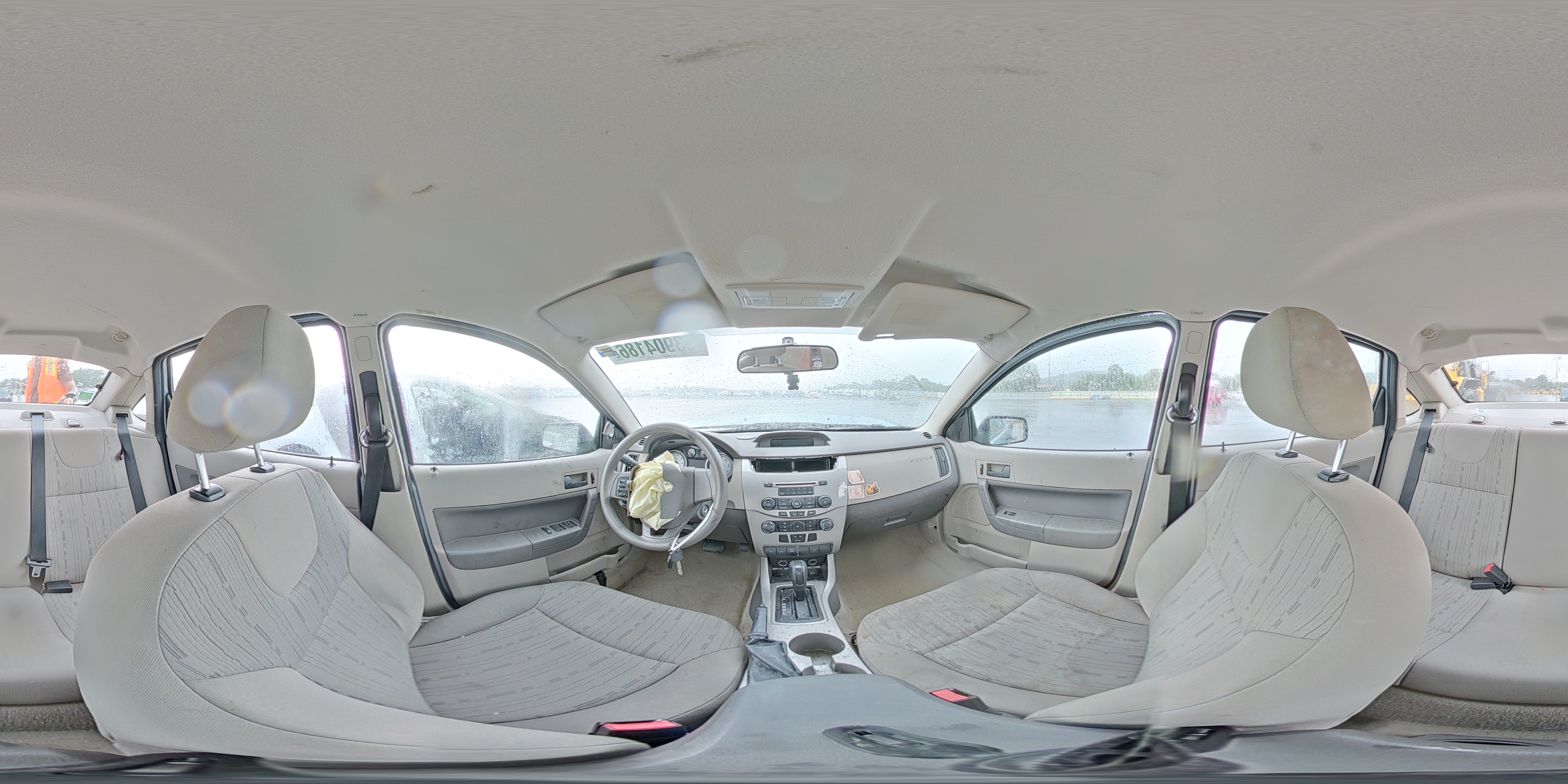2008 Ford Focus Se Blue vin: 1FAHP35N58W141925