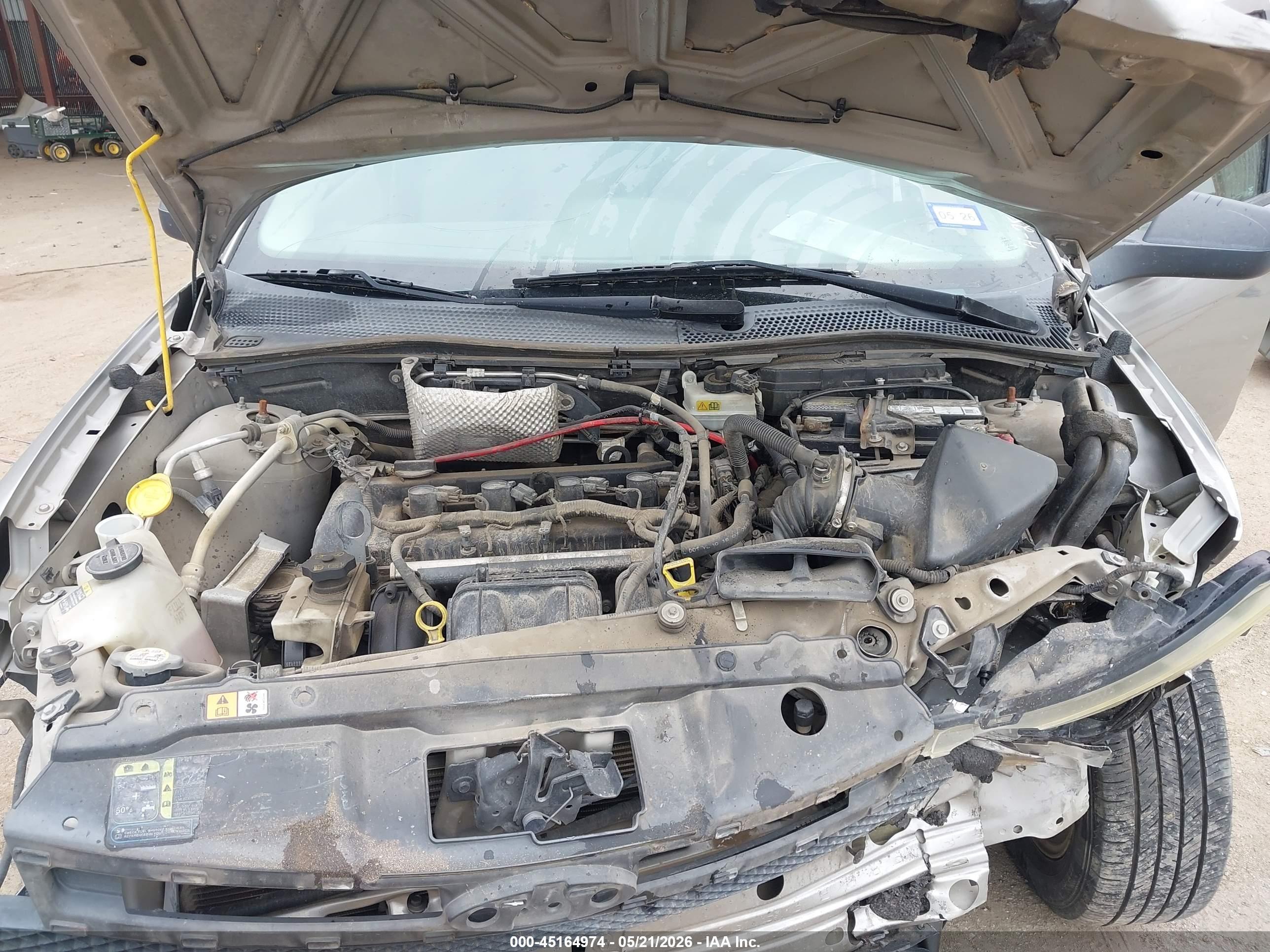 2008 Ford Focus Se/ses Tan vin: 1FAHP35N58W170969