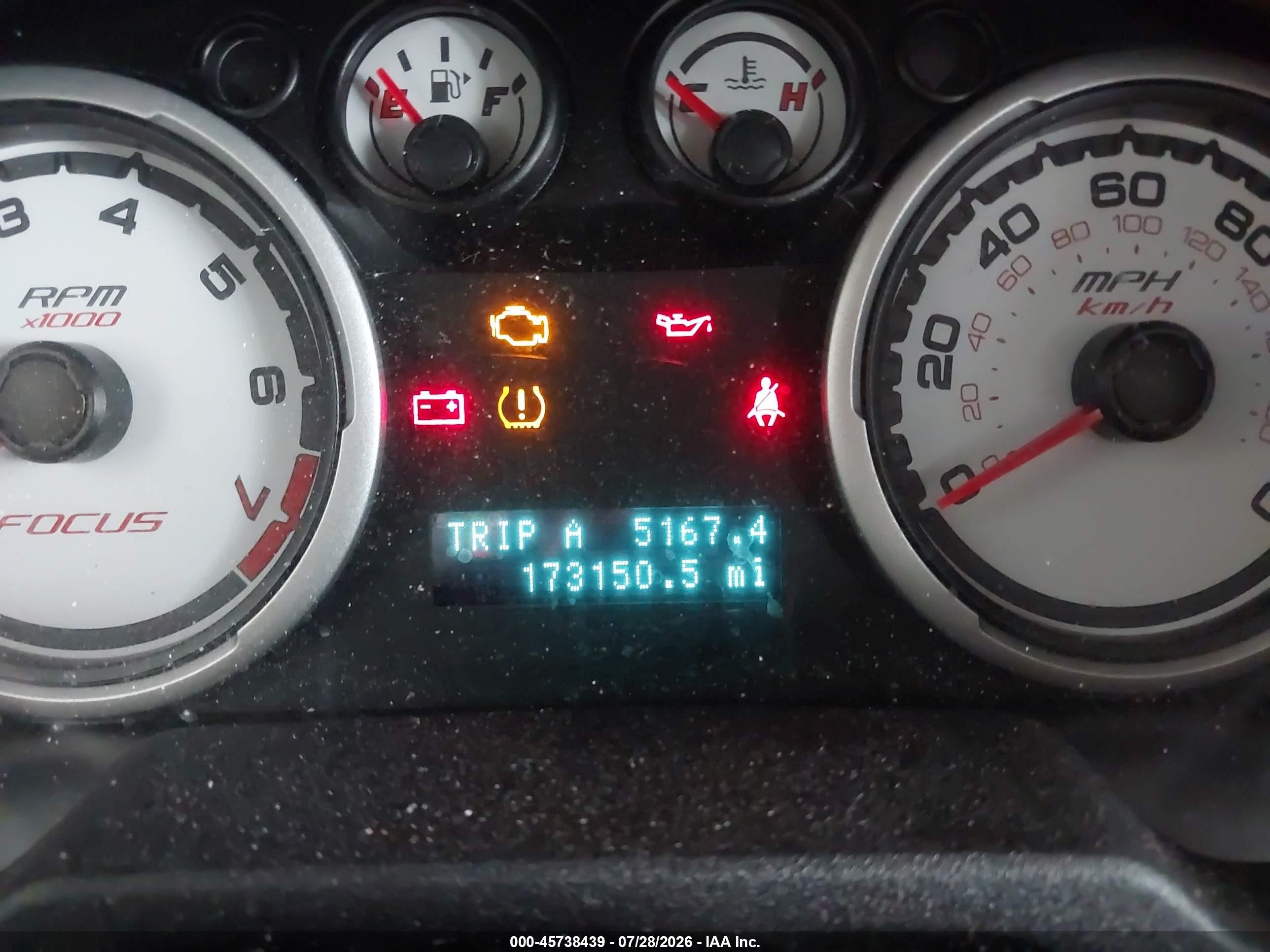 2008 Ford Focus Se/ses White vin: 1FAHP35N58W185231