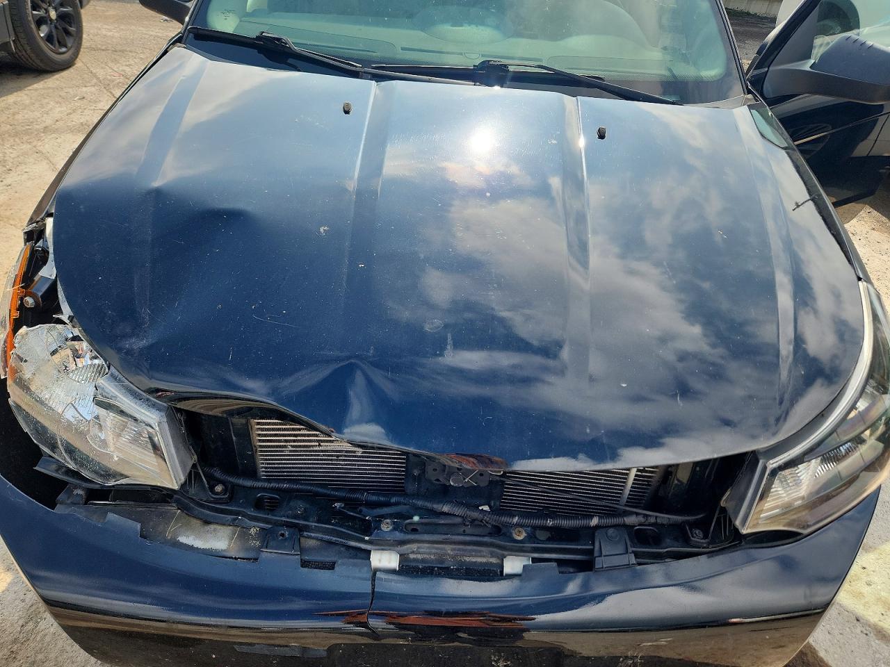 2008 Ford Focus Se Black vin: 1FAHP35N58W220849