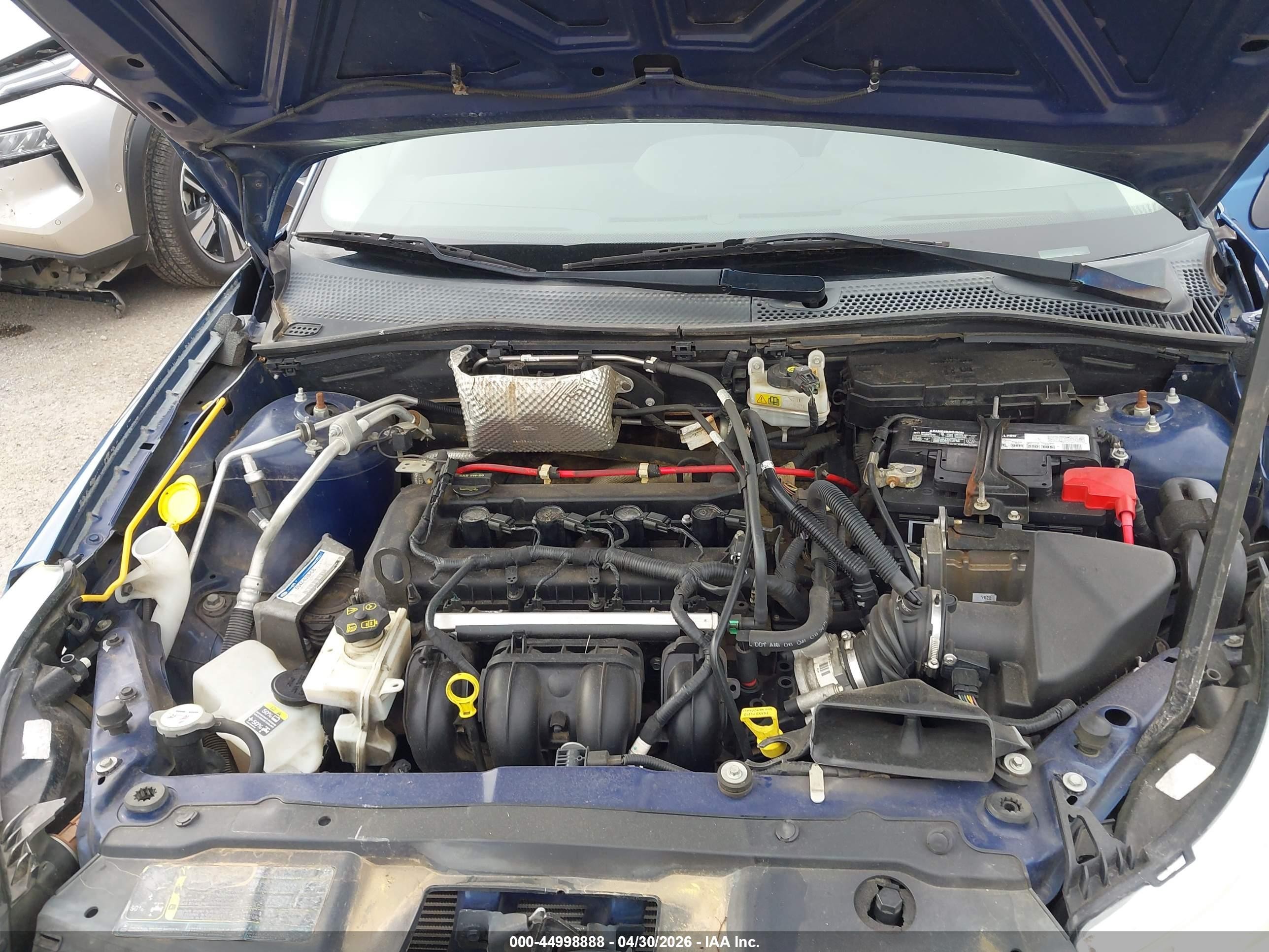 2008 Ford Focus Se/ses Blue vin: 1FAHP35N58W294174