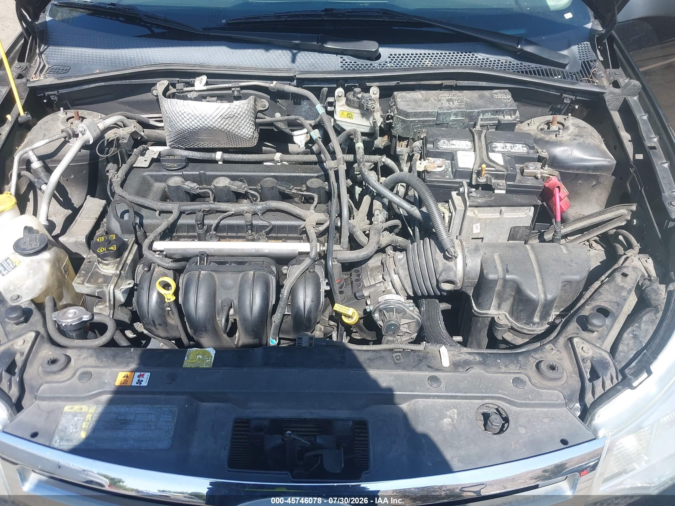 2009 Ford Focus Se Black vin: 1FAHP35N59W148469