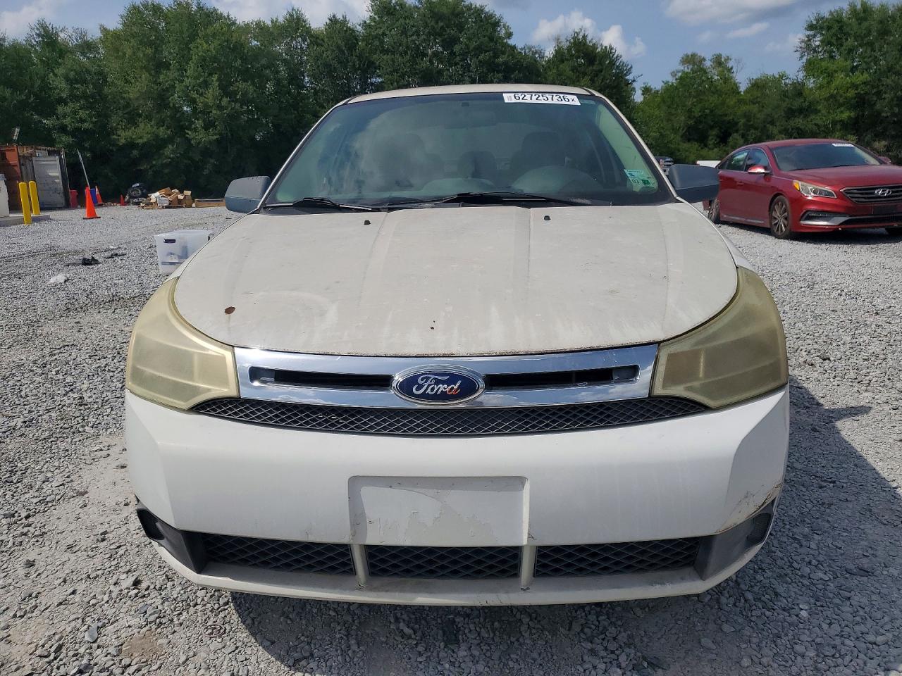 2009 Ford Focus Se Белый vin: 1FAHP35N59W167460