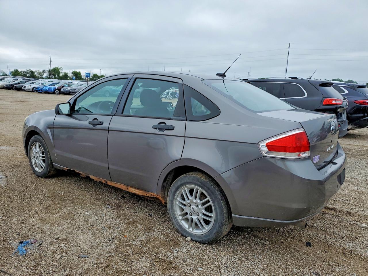 2009 Ford Focus Se Серый vin: 1FAHP35N59W206077