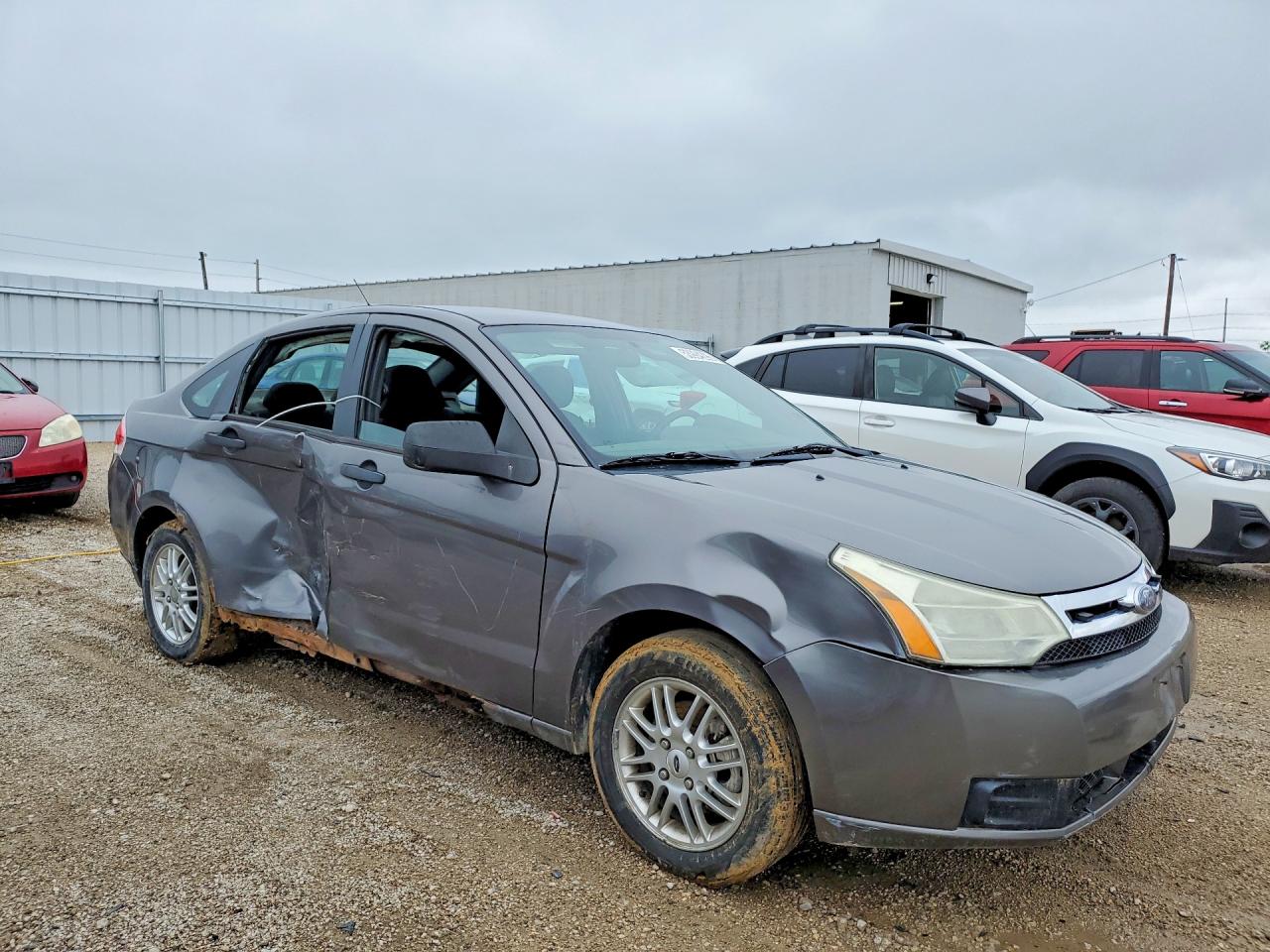 2009 Ford Focus Se Серый vin: 1FAHP35N59W206077
