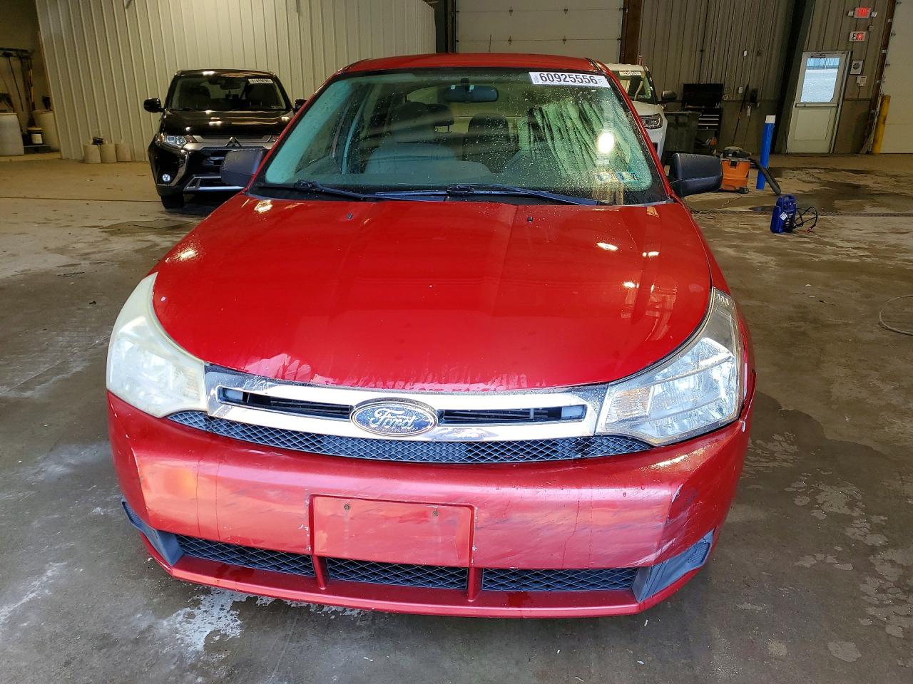 2009 Ford Focus Se Red vin: 1FAHP35N59W229083