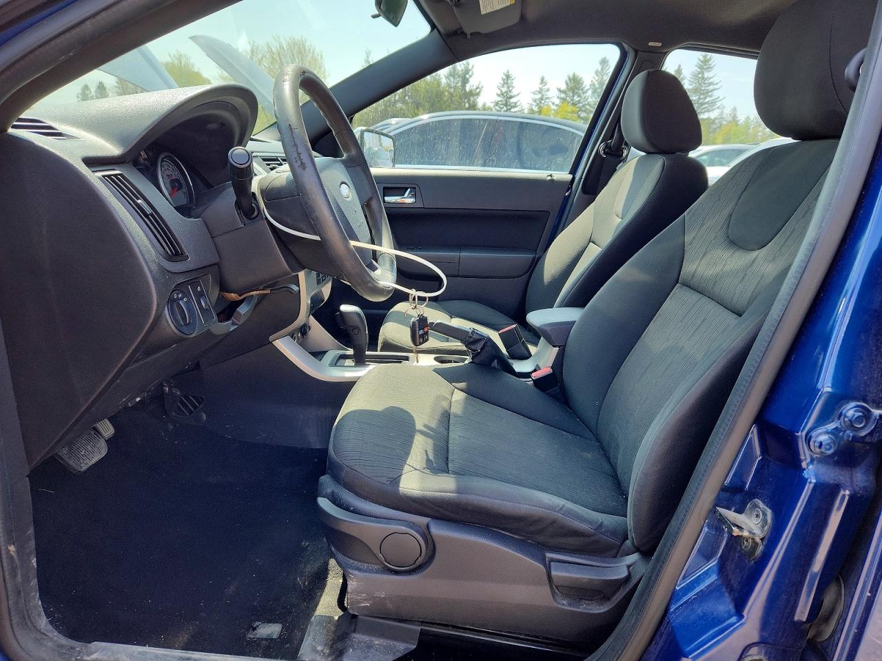 2009 Ford Focus Se Blue vin: 1FAHP35N59W239516