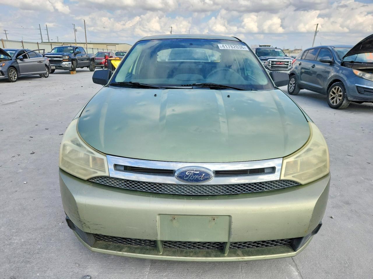 2008 Ford Focus Se Green vin: 1FAHP35N68W186548