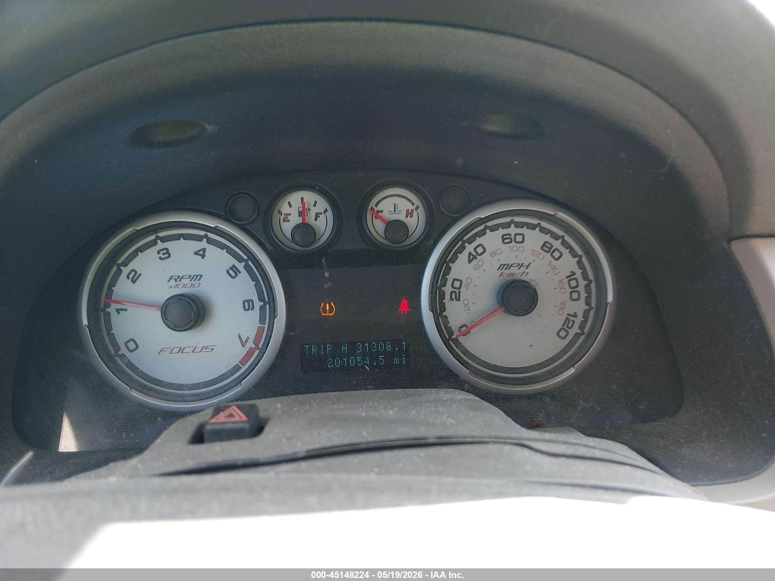 2008 Ford Focus Se/ses Red vin: 1FAHP35N68W204868