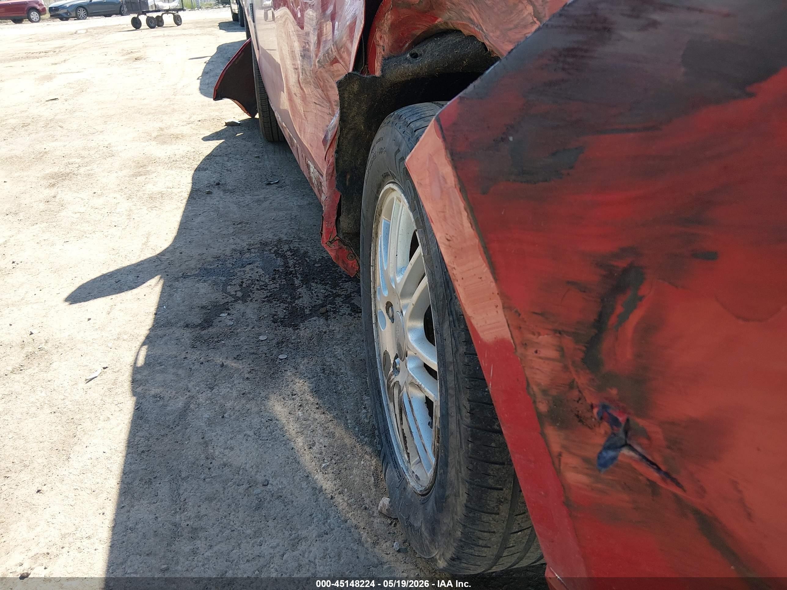 2008 Ford Focus Se/ses Red vin: 1FAHP35N68W204868