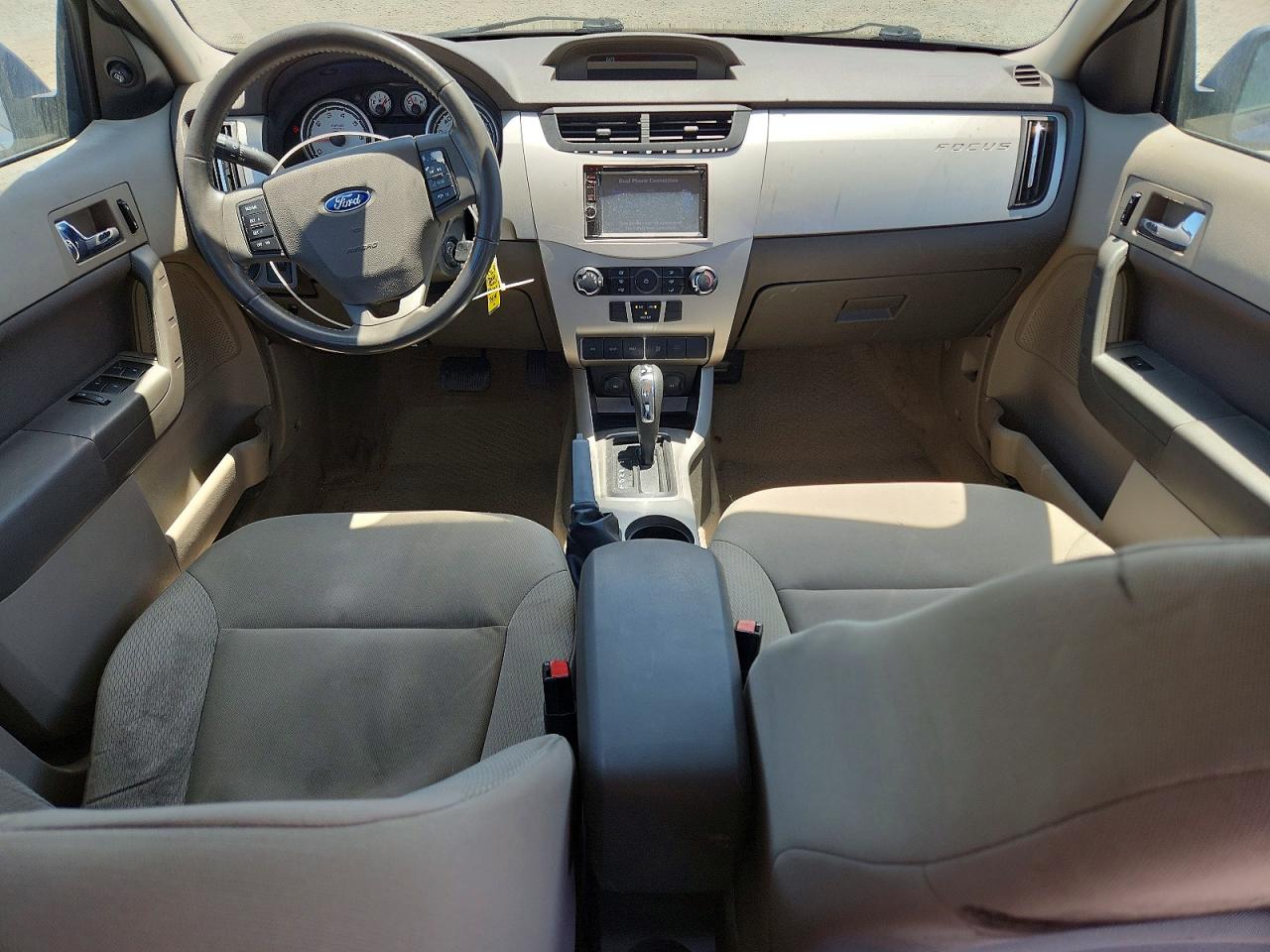 2008 Ford Focus Se Blue vin: 1FAHP35N68W217765