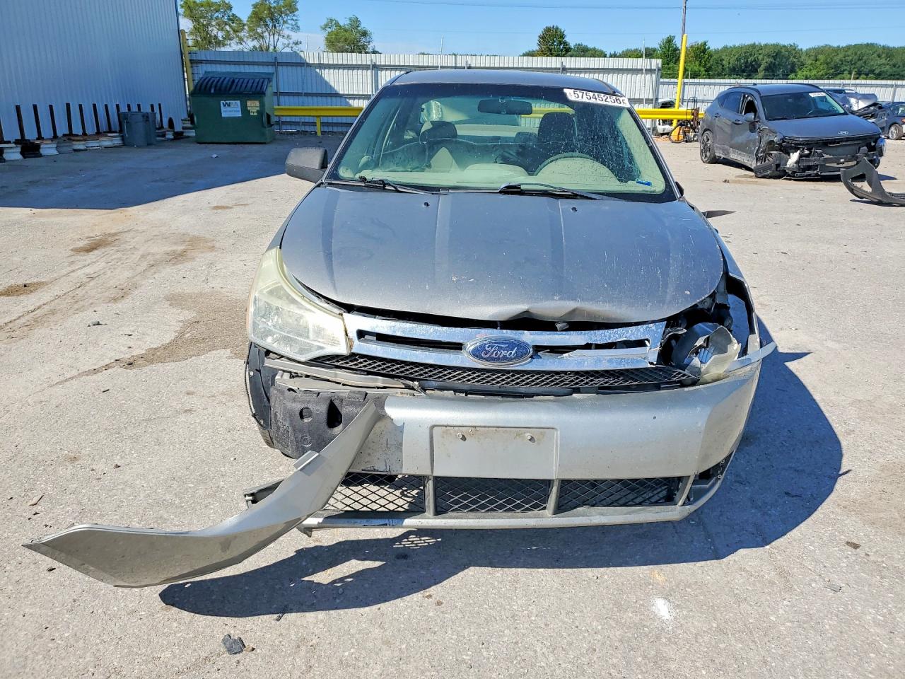 2008 Ford Focus Se Tan vin: 1FAHP35N68W230404