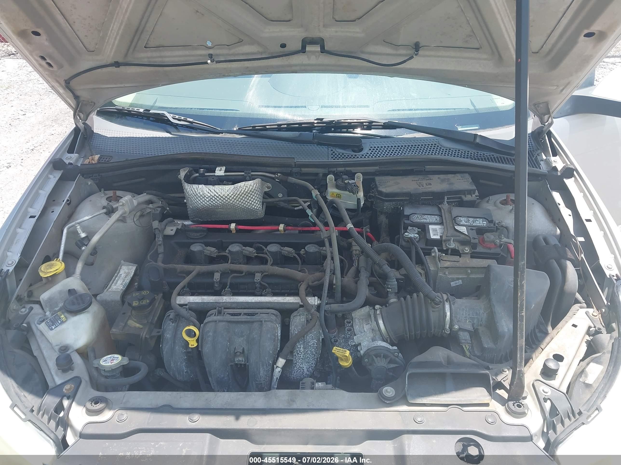2008 Ford Focus Ses Silver vin: 1FAHP35N68W273589