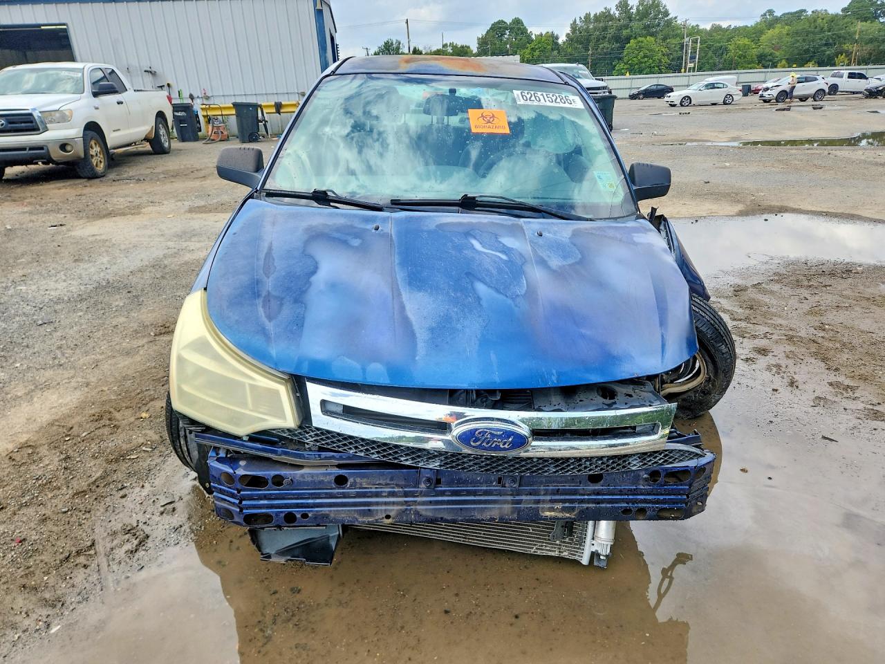 2009 Ford Focus Se Blue vin: 1FAHP35N69W118817