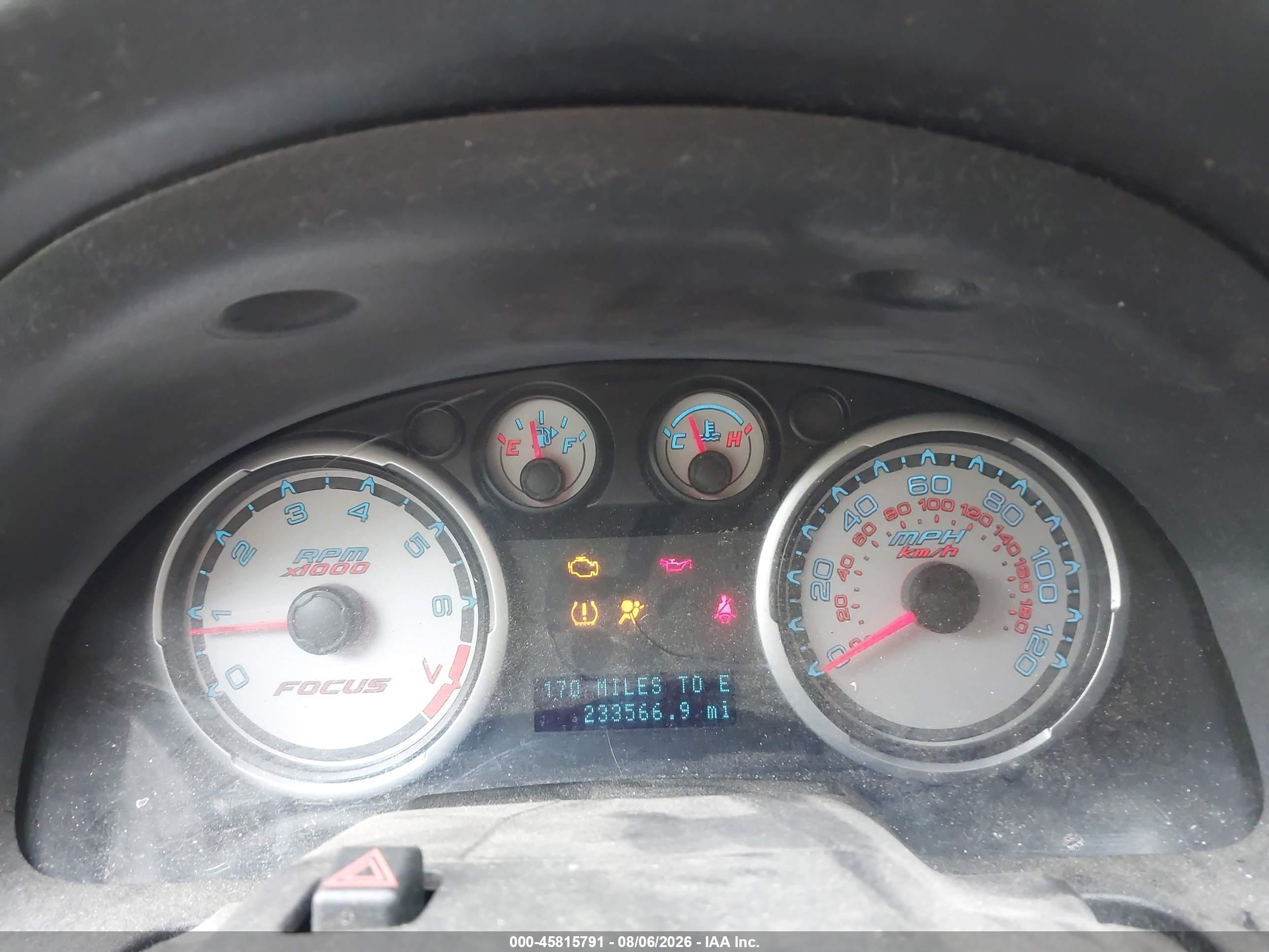2009 Ford Focus Se Yellow vin: 1FAHP35N69W229206