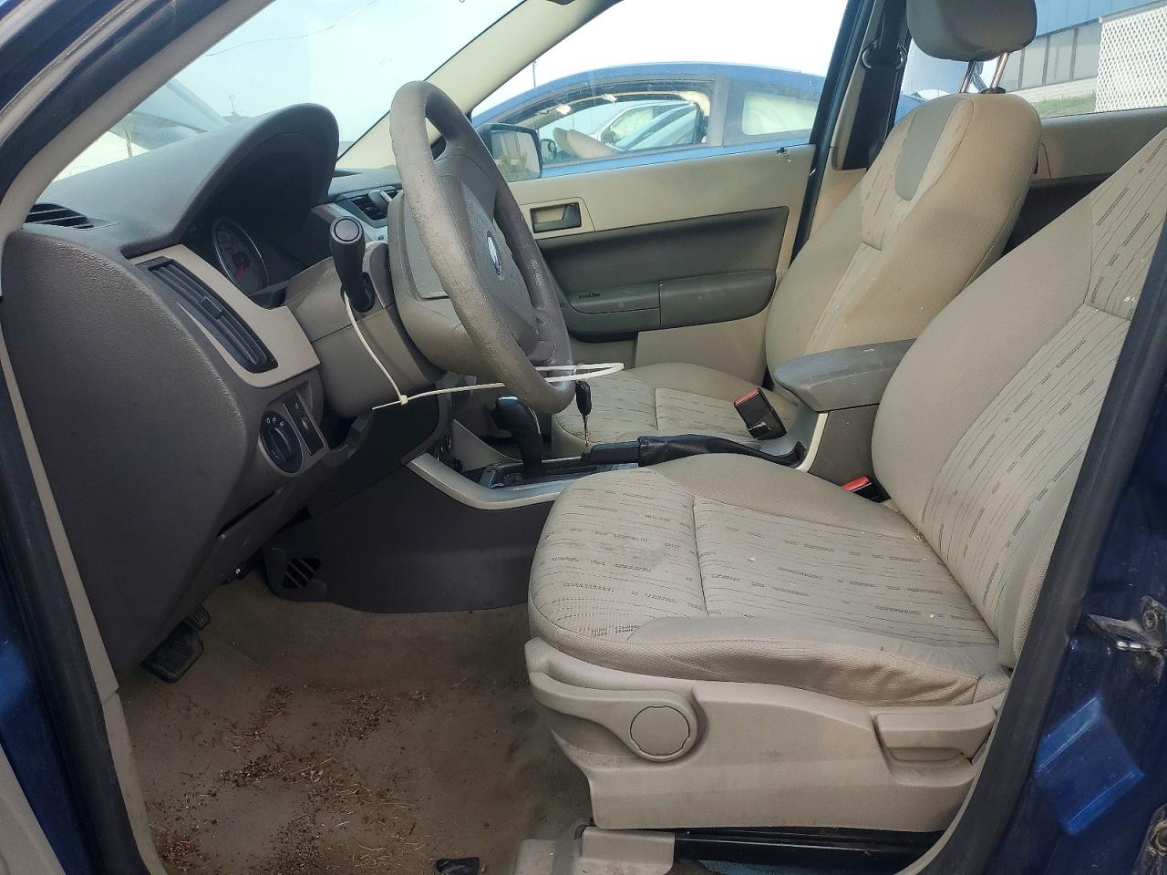 2009 Ford Focus Se Blue vin: 1FAHP35N79W132080