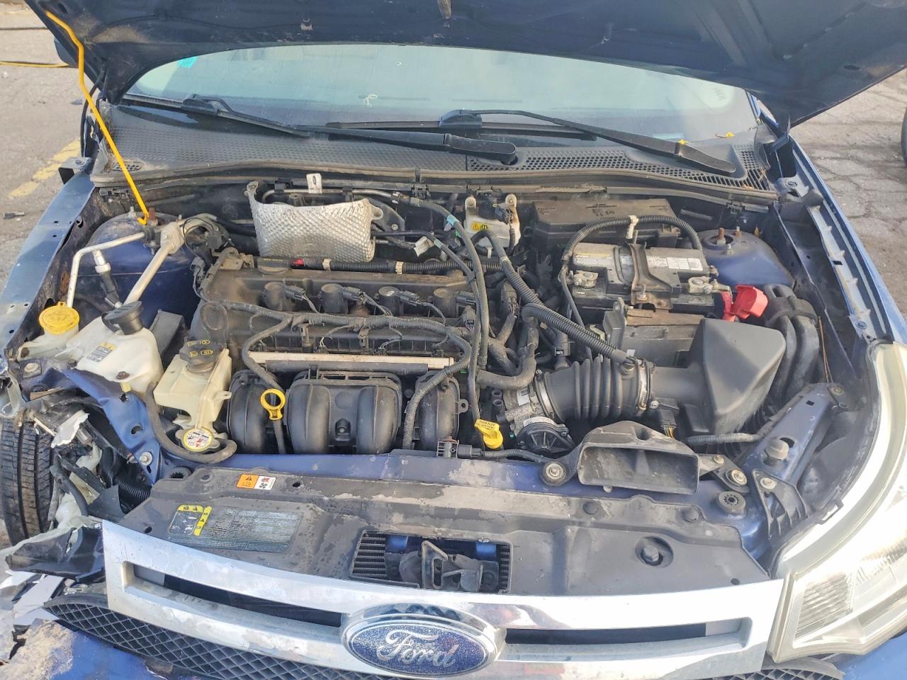 2009 Ford Focus Se Blue vin: 1FAHP35N79W132080