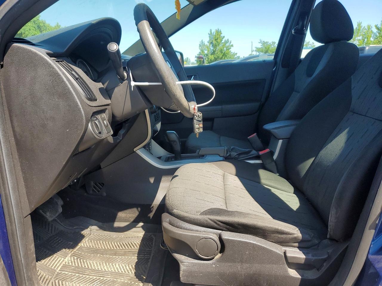2009 Ford Focus Se Blue vin: 1FAHP35N79W200507
