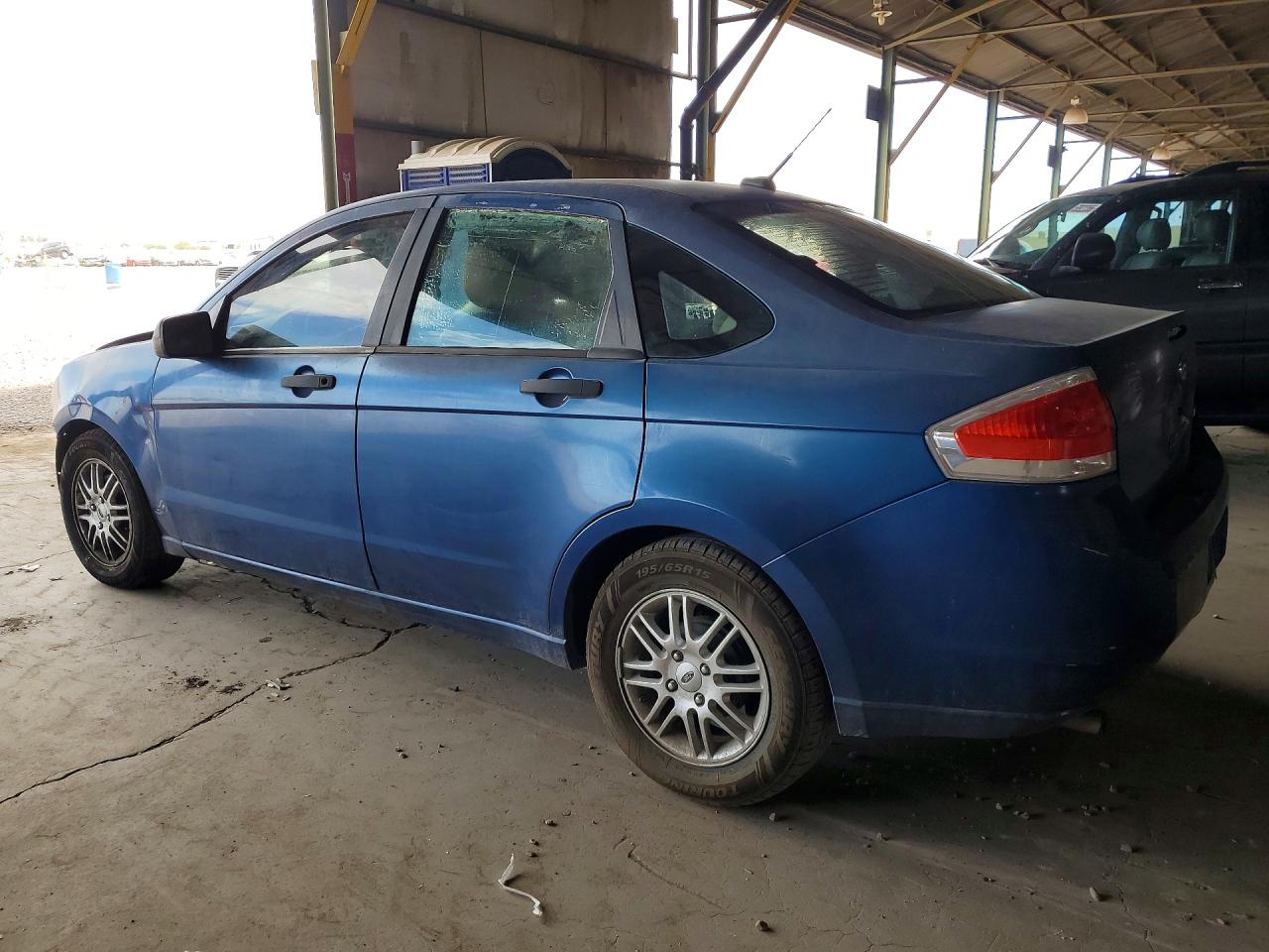 2009 Ford Focus Se Blue vin: 1FAHP35N79W235175