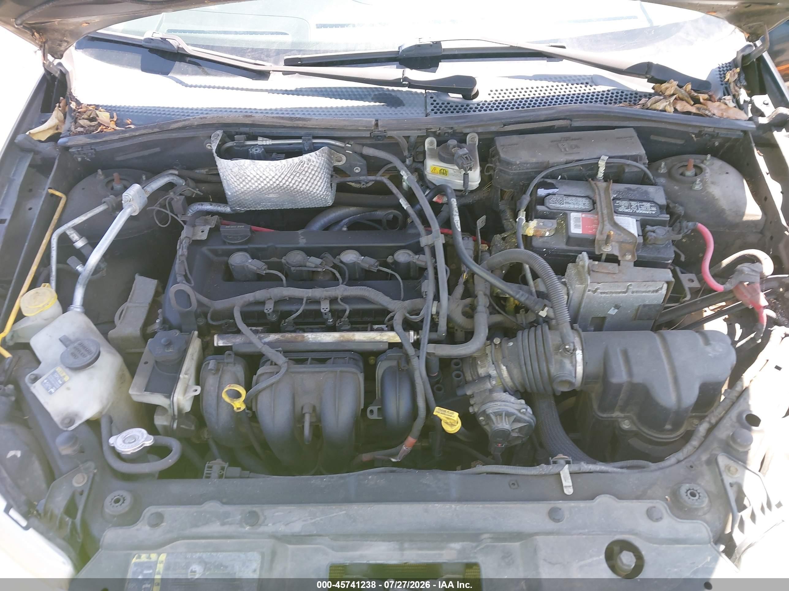 2008 Ford Focus Se/ses Black vin: 1FAHP35N88W170304