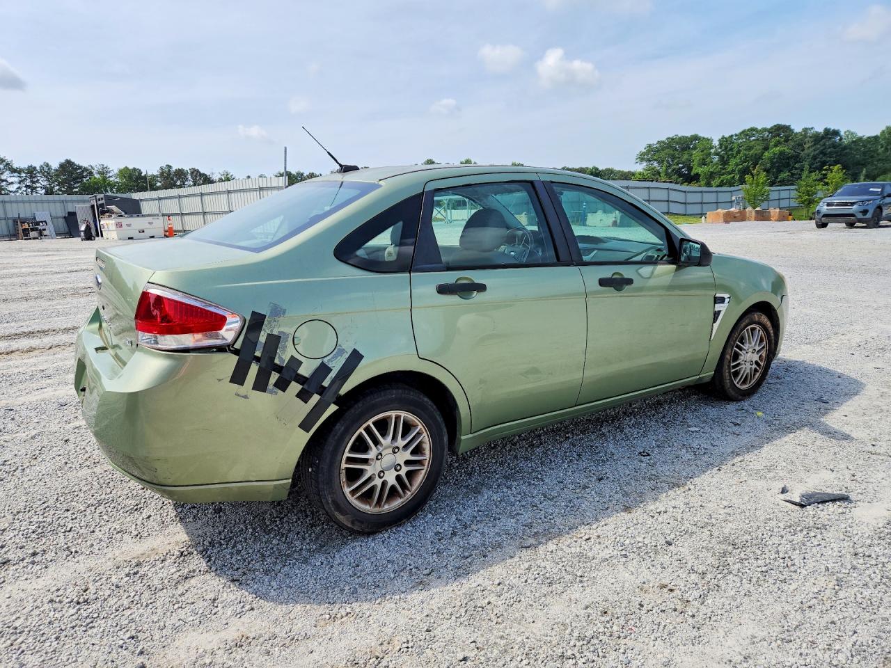 2008 Ford Focus Se Green vin: 1FAHP35N88W243283