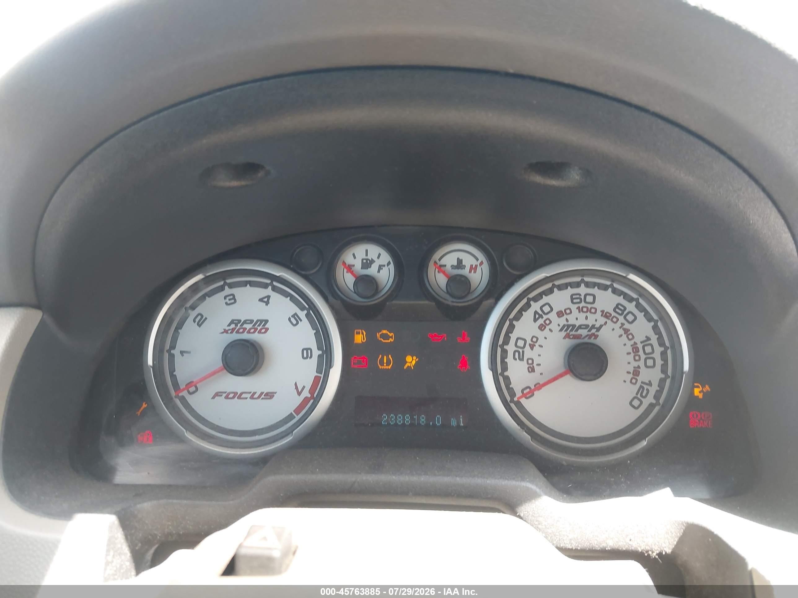 2009 Ford Focus Se Blue vin: 1FAHP35N89W103736