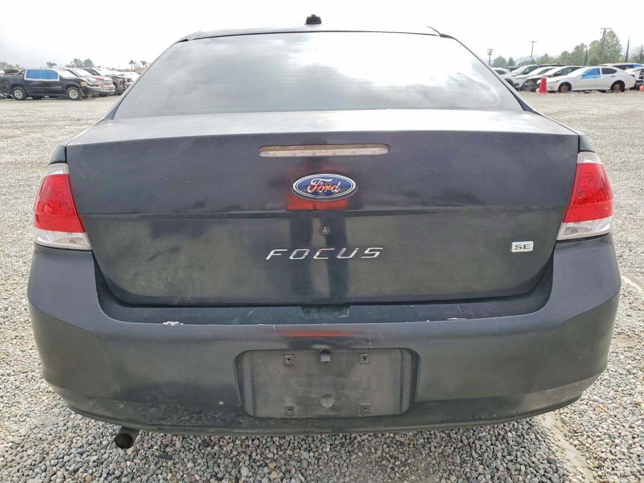 2009 Ford Focus Se Черный vin: 1FAHP35N89W124912