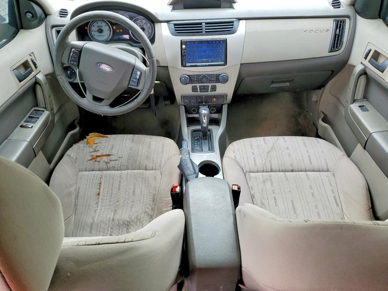 2009 Ford Focus Se Черный vin: 1FAHP35N89W124912
