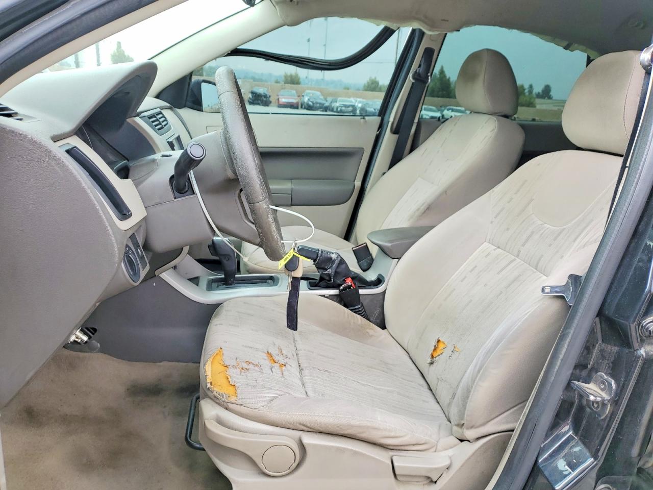 2009 Ford Focus Se Черный vin: 1FAHP35N89W124912