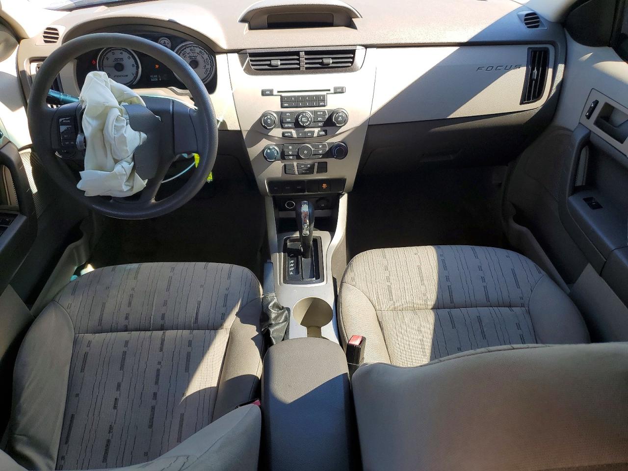 2009 Ford Focus Se Blue vin: 1FAHP35N89W205294