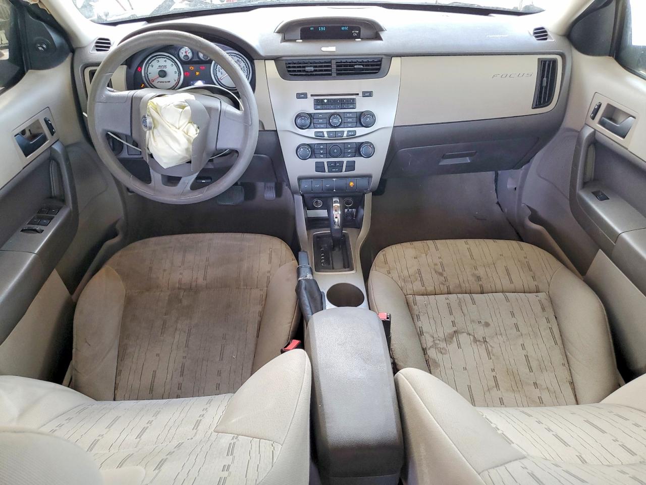 2009 Ford Focus Se Silver vin: 1FAHP35N89W233290