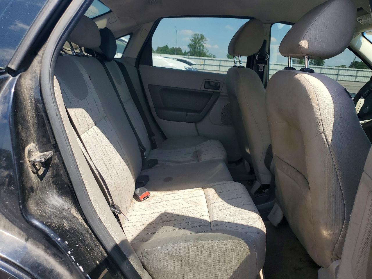2009 Ford Focus Se Black vin: 1FAHP35N89W237405