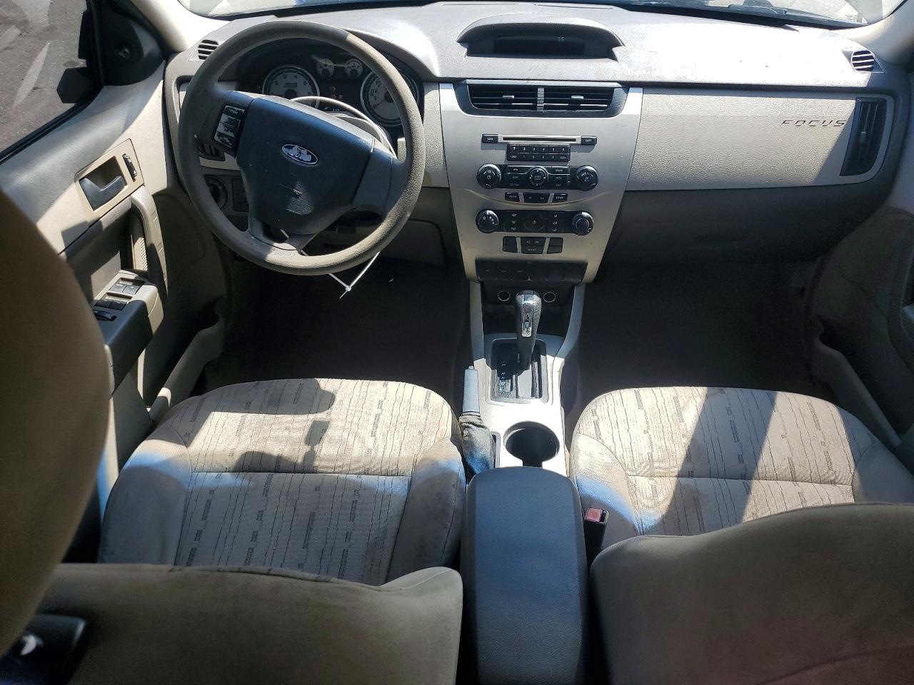 2009 Ford Focus Se Black vin: 1FAHP35N89W237405