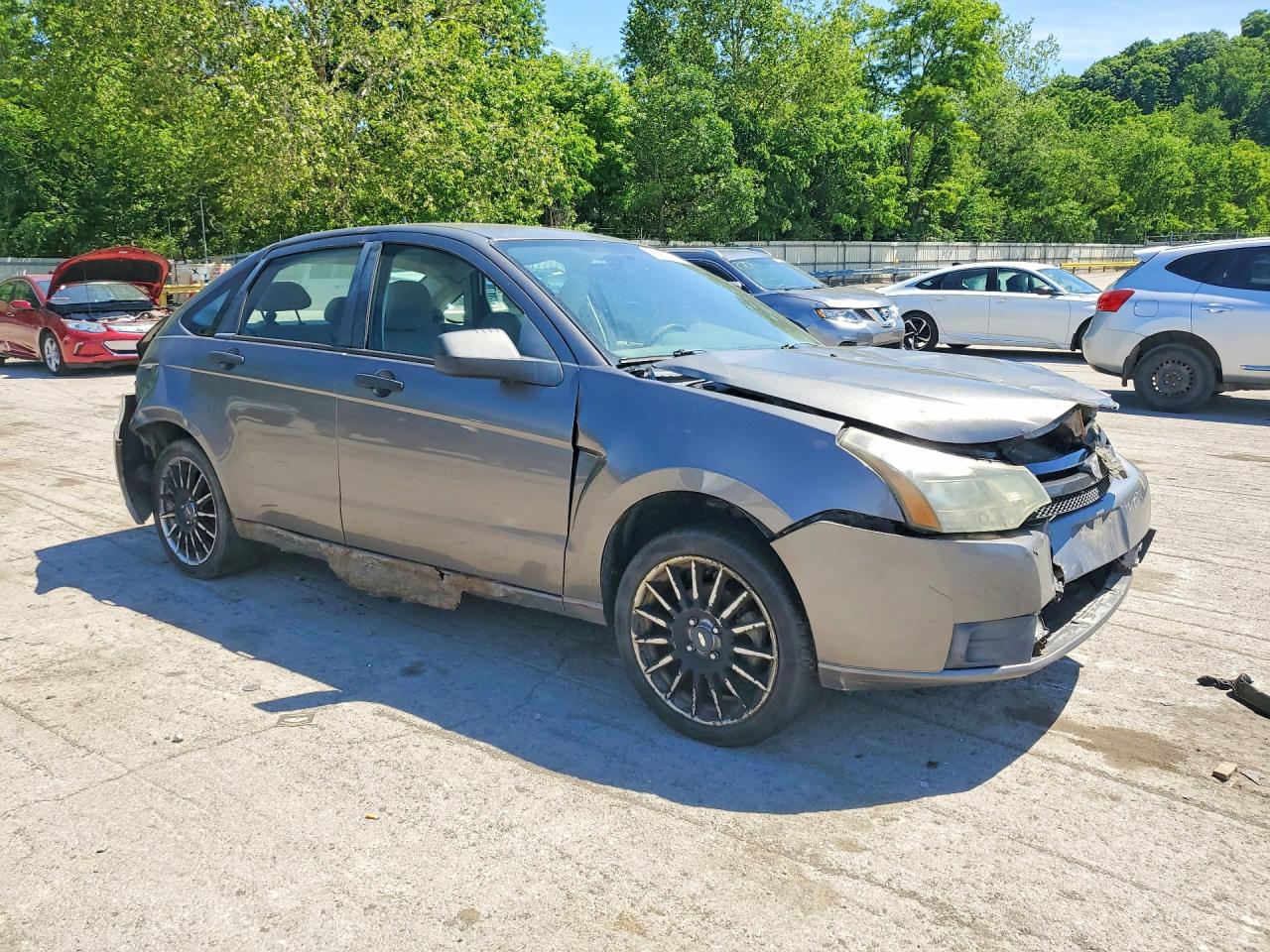 2009 Ford Focus Se Серый vin: 1FAHP35N89W244290