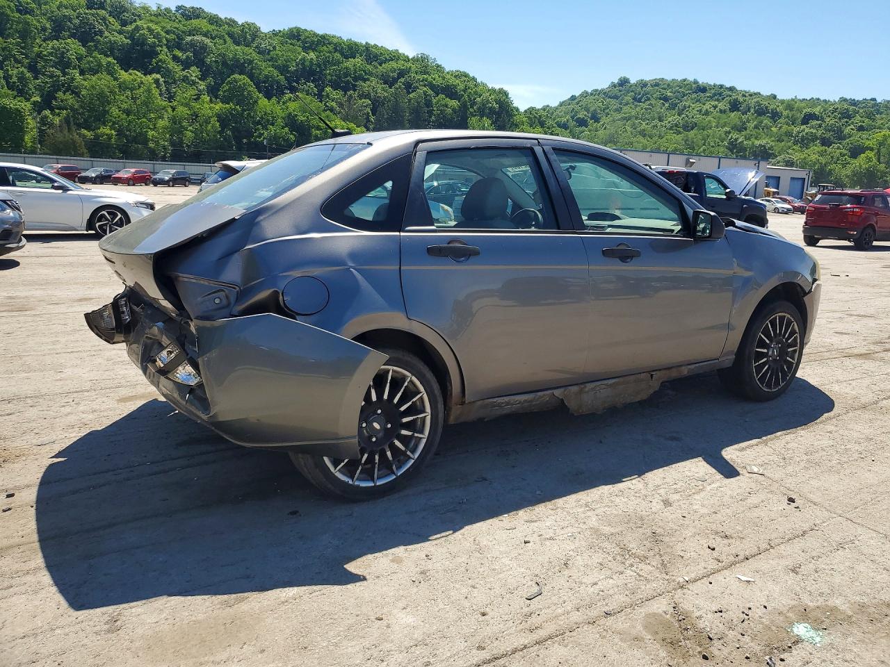 2009 Ford Focus Se Серый vin: 1FAHP35N89W244290