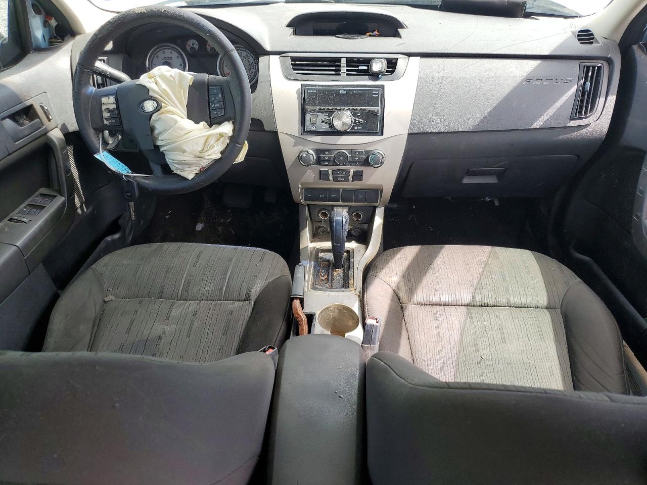 2008 Ford Focus Se Blue vin: 1FAHP35N98W270251
