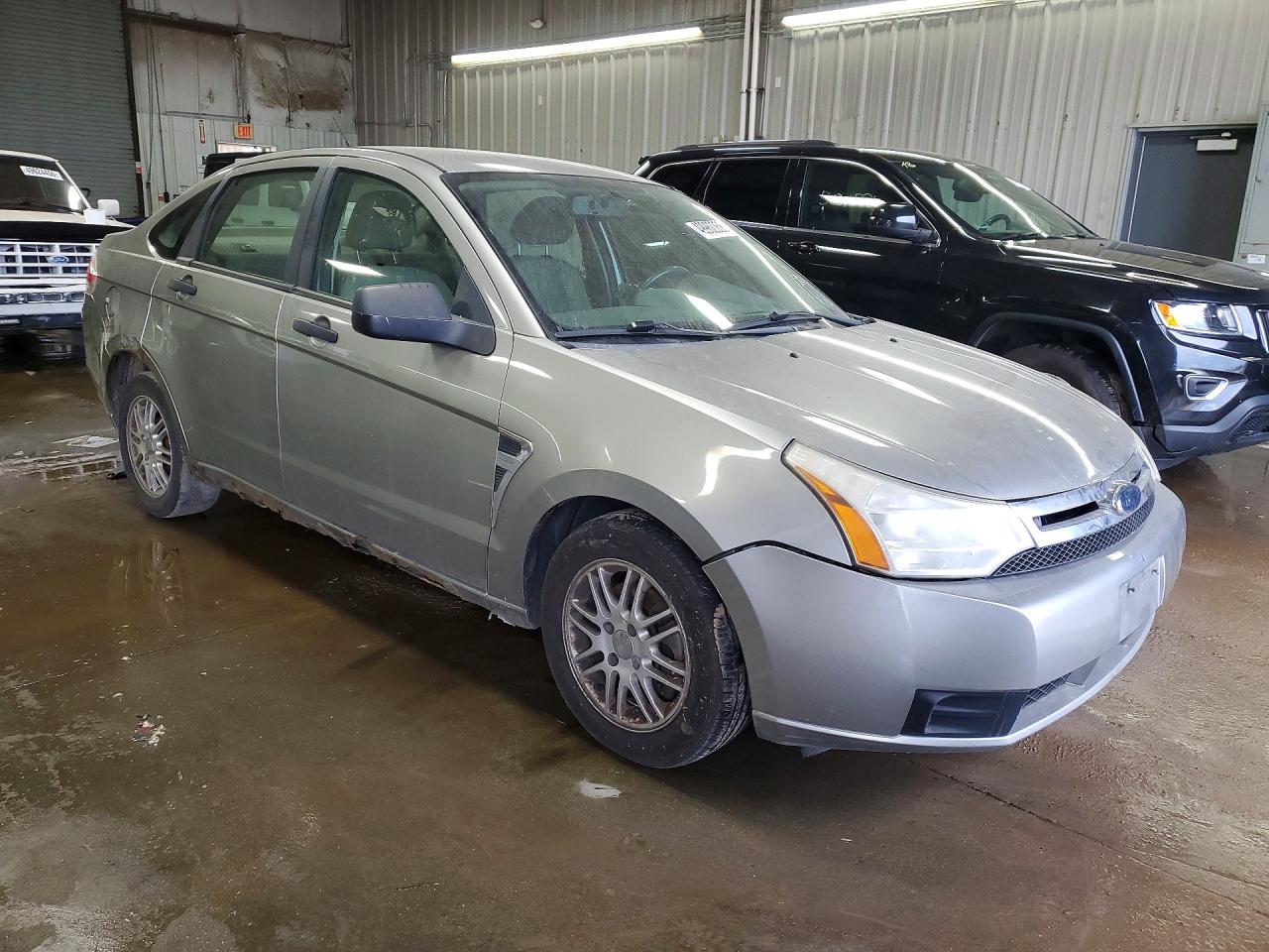 2008 Ford Focus Se/sel/ses Silver vin: 1FAHP35N98W274025