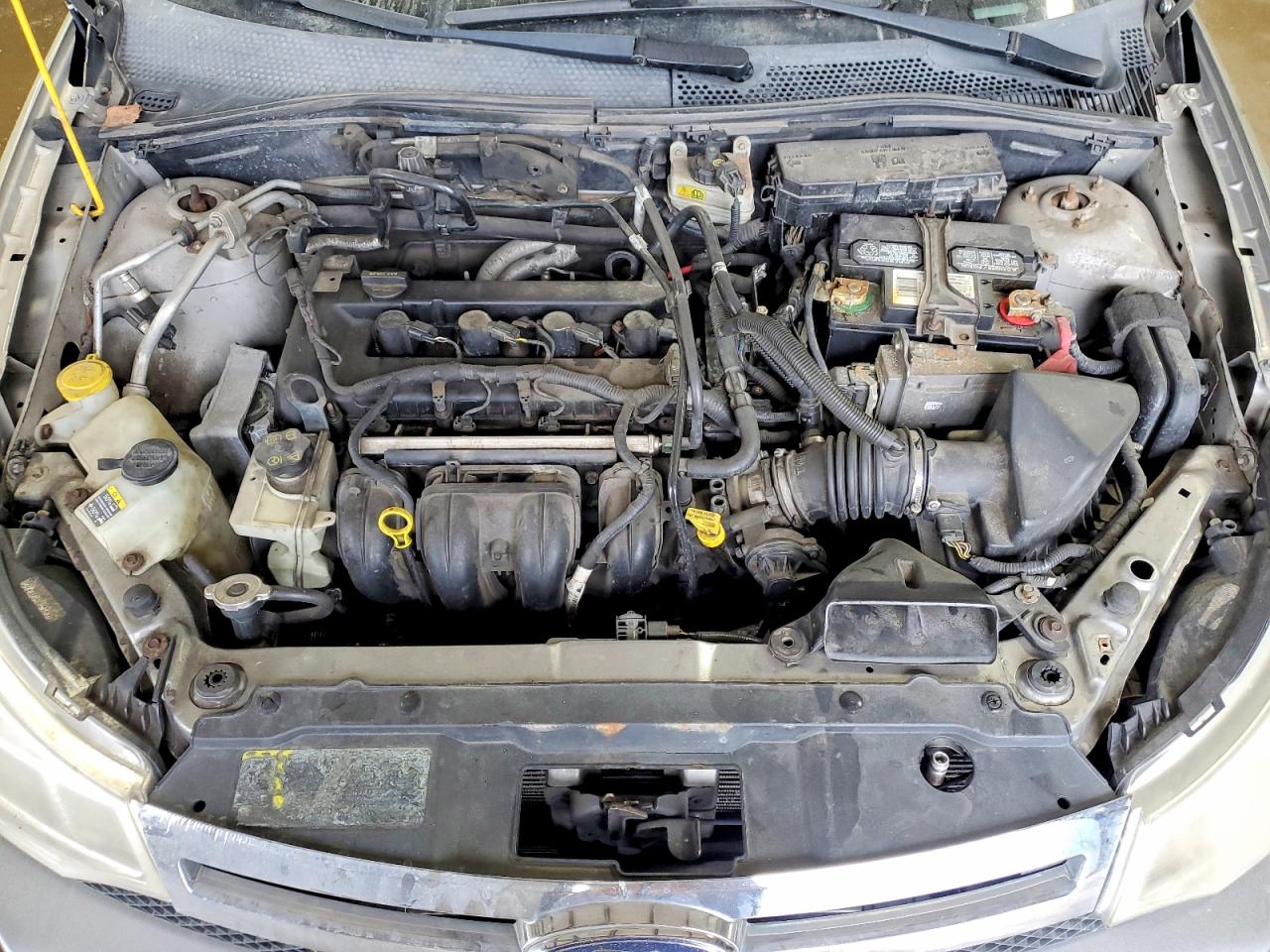 2008 Ford Focus Se/sel/ses Silver vin: 1FAHP35N98W274025