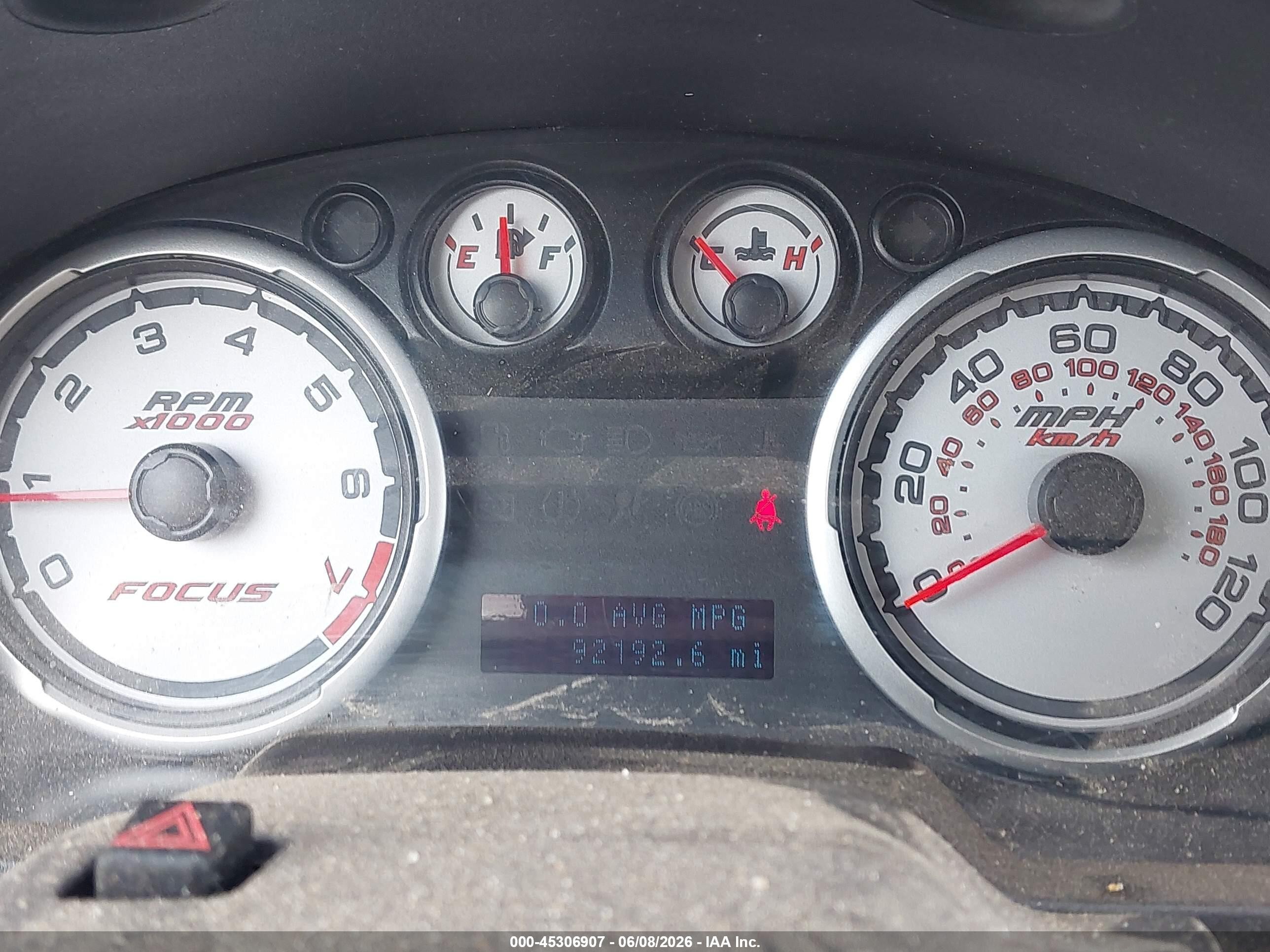 2008 Ford Focus Se/ses Серый vin: 1FAHP35N98W278771