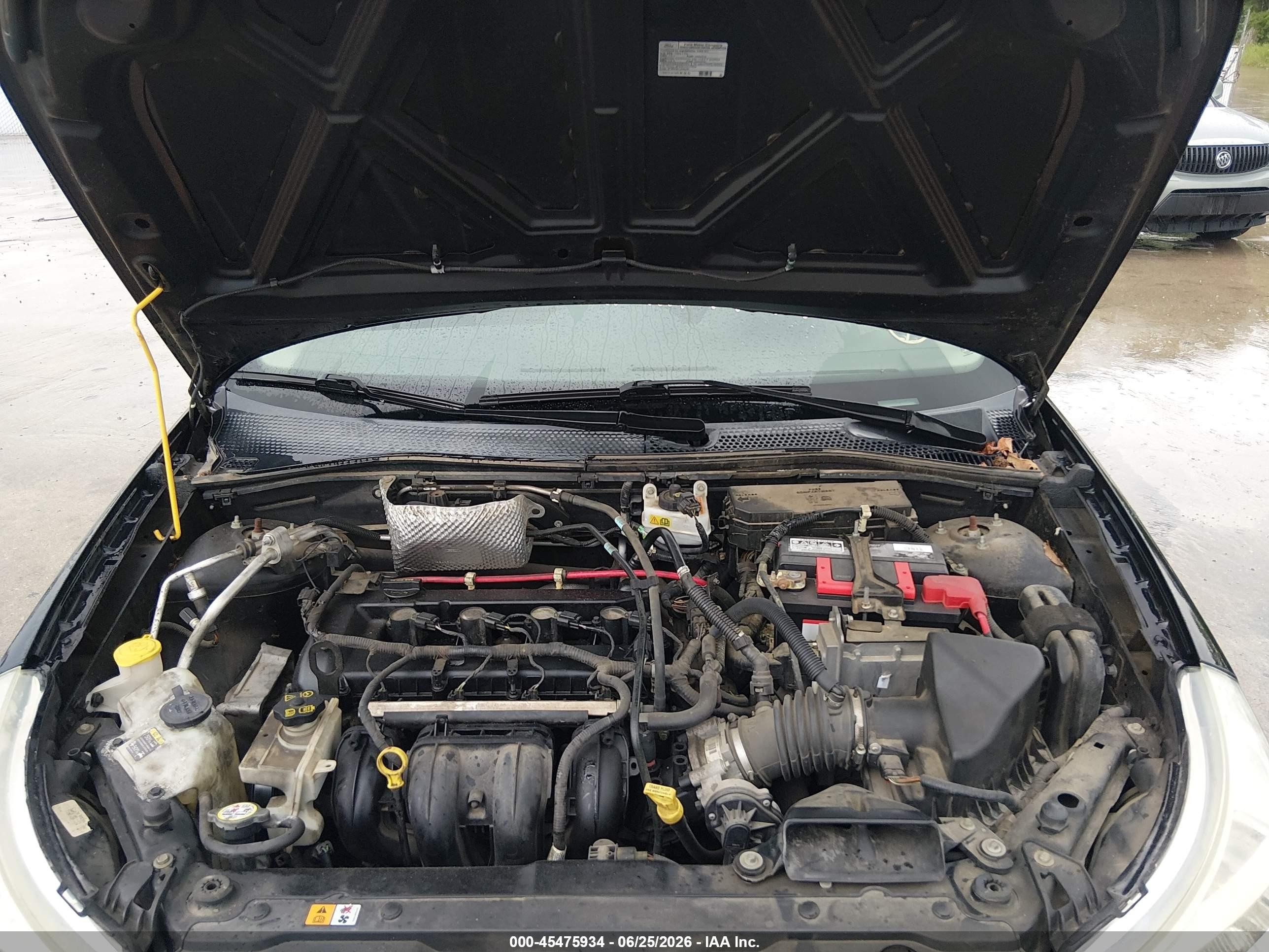 2008 Ford Focus Se/ses Black vin: 1FAHP35N98W296610